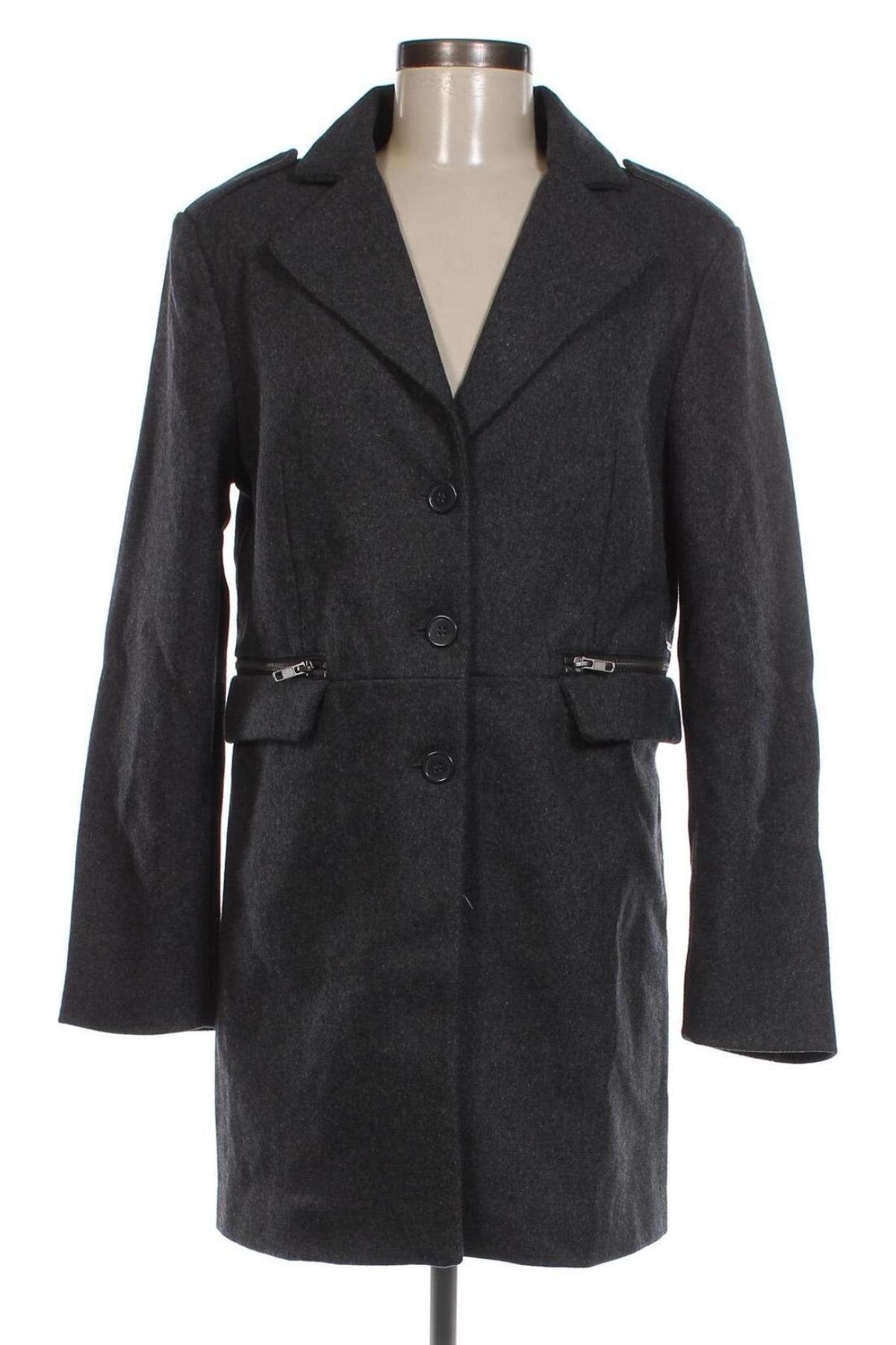 Дамско палто Bruno Banani, Размер M, Цвят Сив, Цена 62,65 лв.