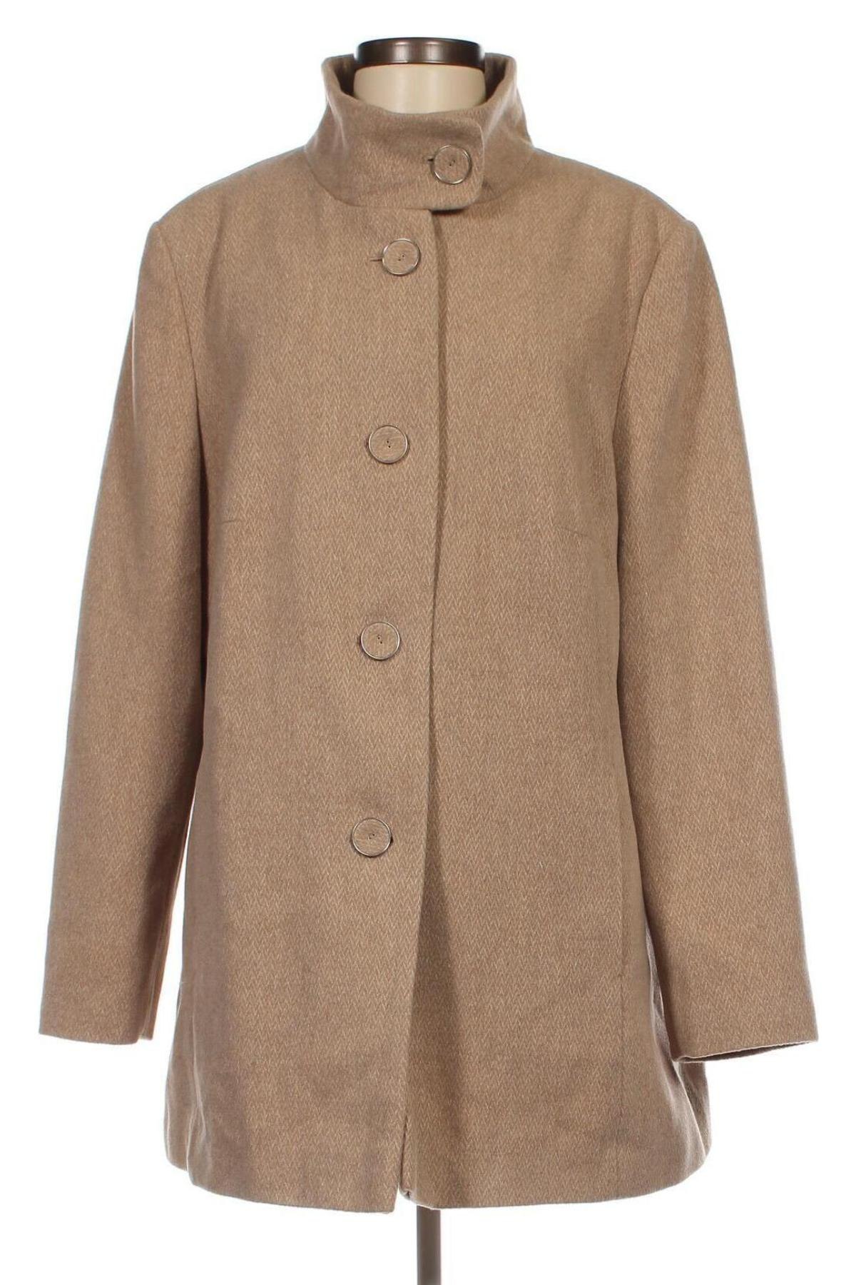 Dámský kabát  C&A, Velikost XXL, Barva Béžová, Cena  853,00 Kč