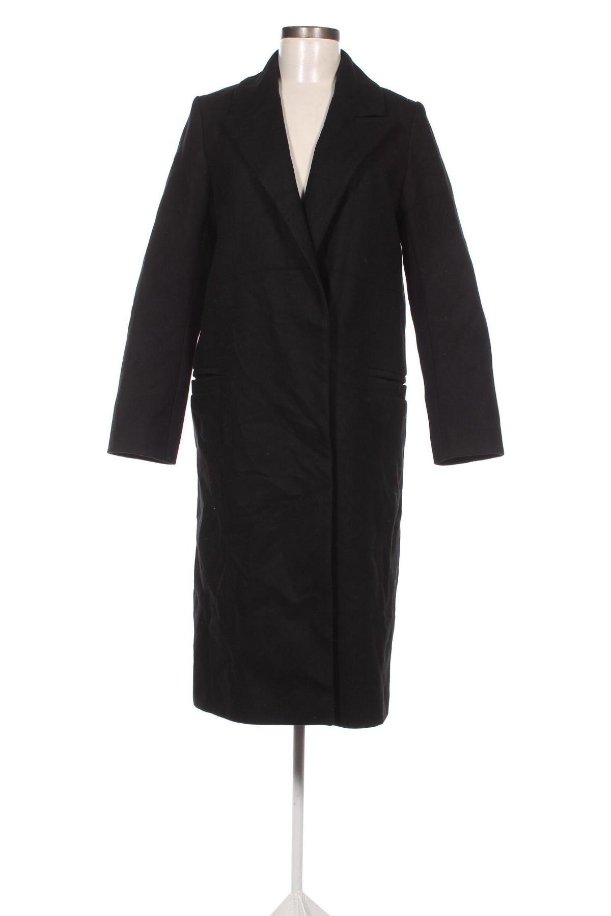 Дамско палто COS, Размер XS, Цвят Черен, Цена 129,20 лв.