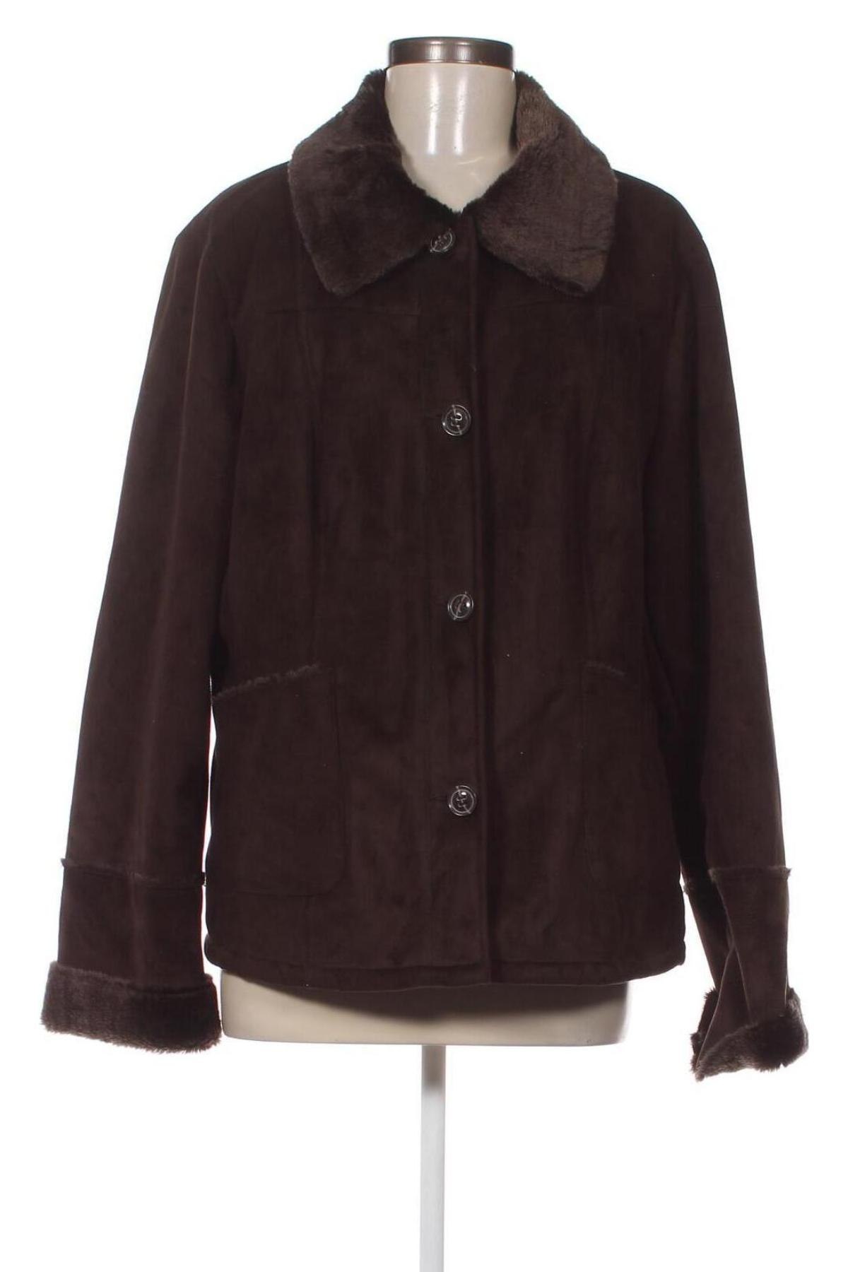 Γυναικείο παλτό Canda, Μέγεθος XL, Χρώμα Καφέ, Τιμή 35,74 €