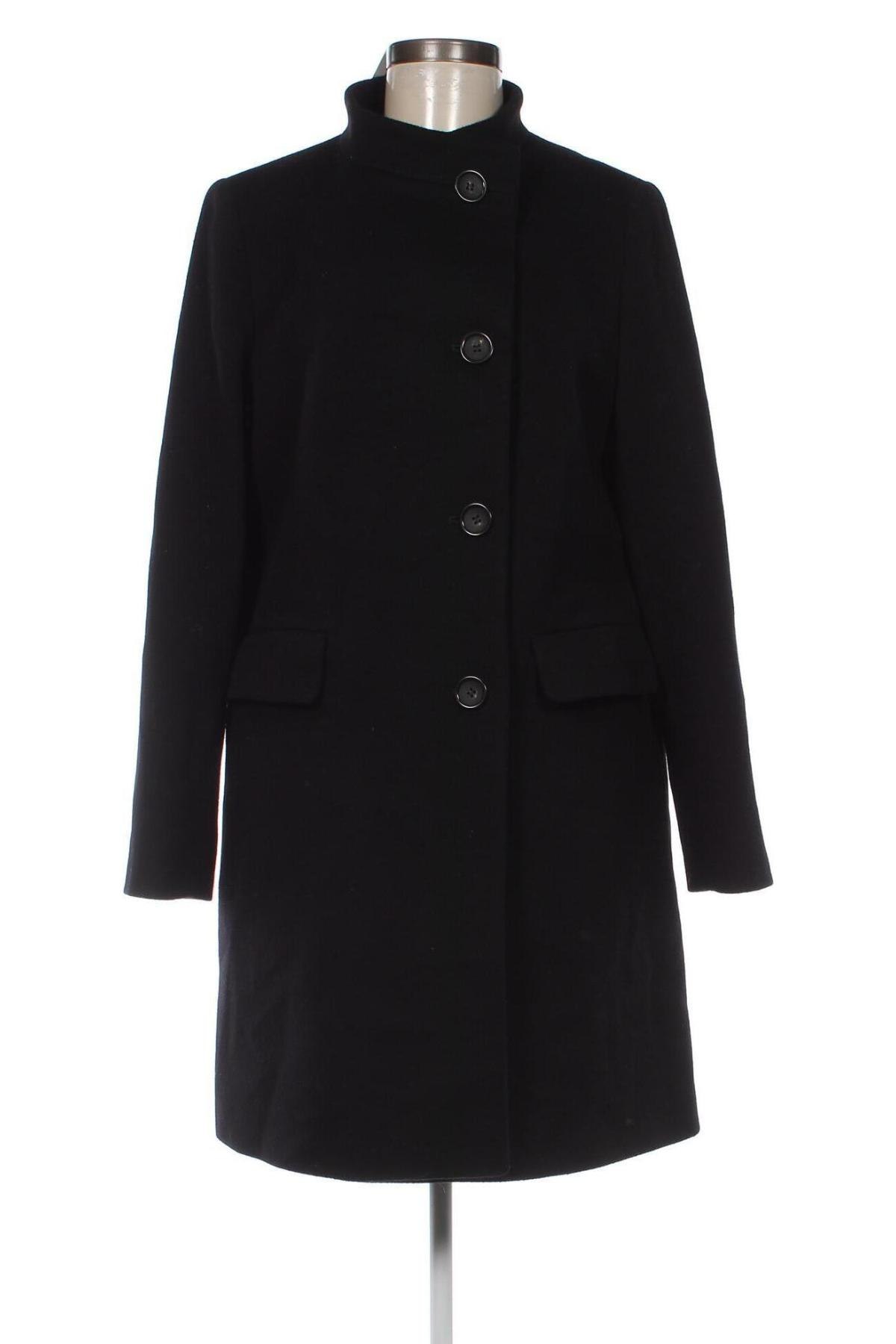 Γυναικείο παλτό Cinzia Rocca, Μέγεθος L, Χρώμα Μαύρο, Τιμή 73,98 €