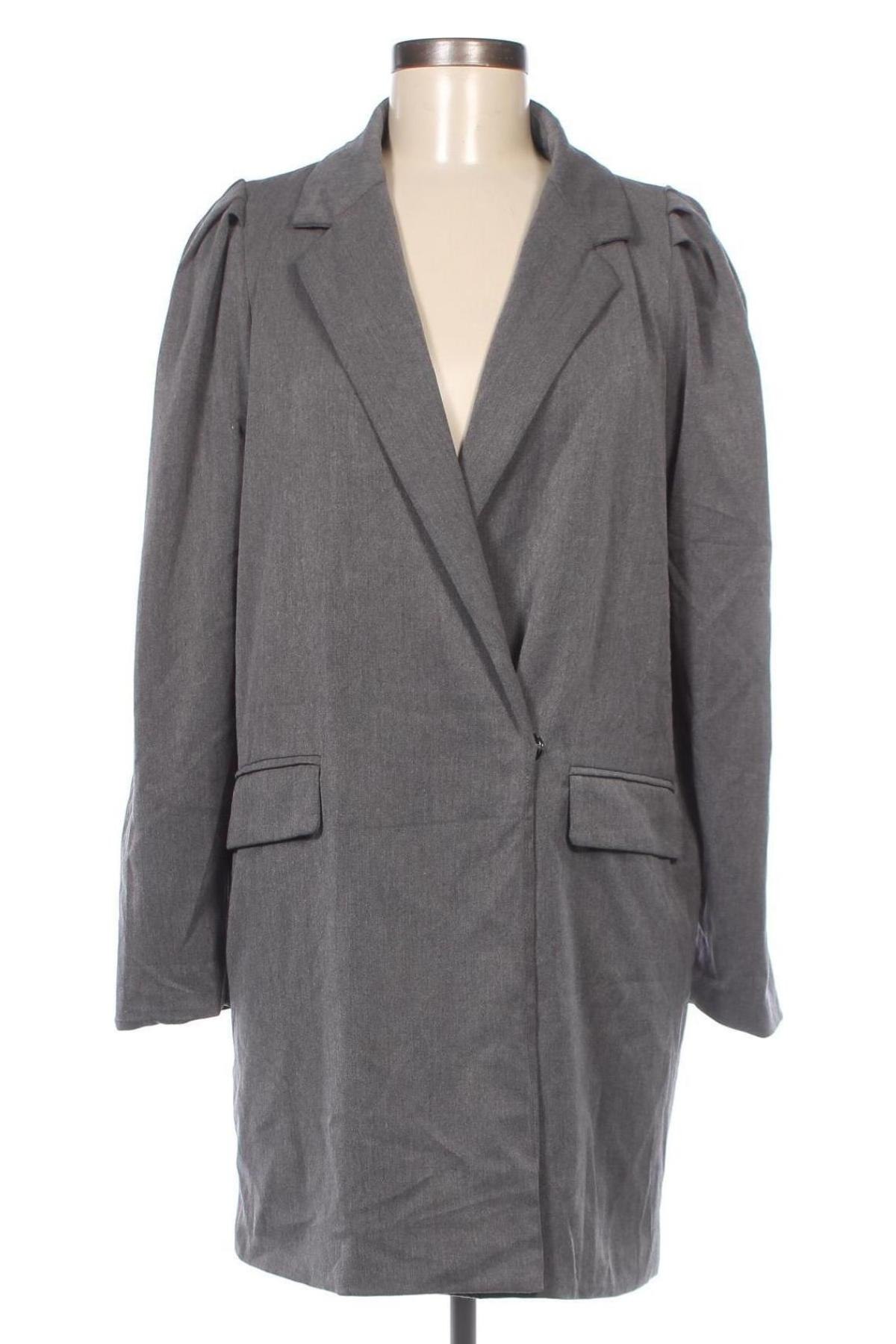 Дамско палто Daphnea, Размер M, Цвят Сив, Цена 29,16 лв.