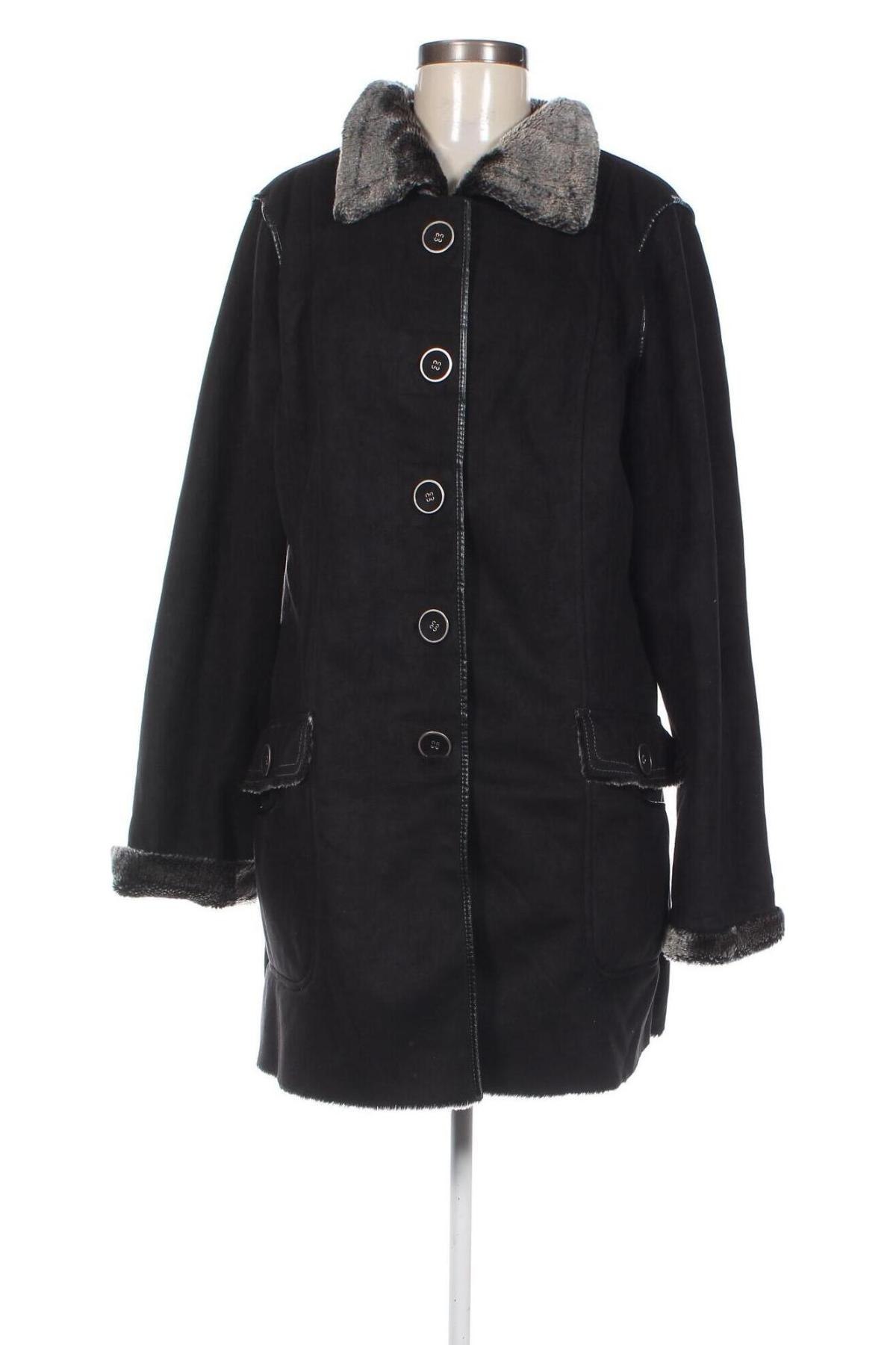 Γυναικείο παλτό Designer S, Μέγεθος XL, Χρώμα Μαύρο, Τιμή 9,93 €