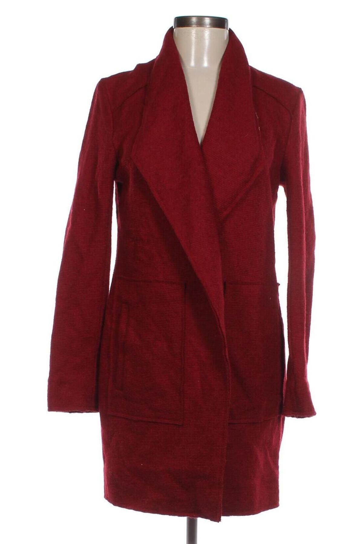 Дамско палто Dunnes, Размер M, Цвят Червен, Цена 49,00 лв.