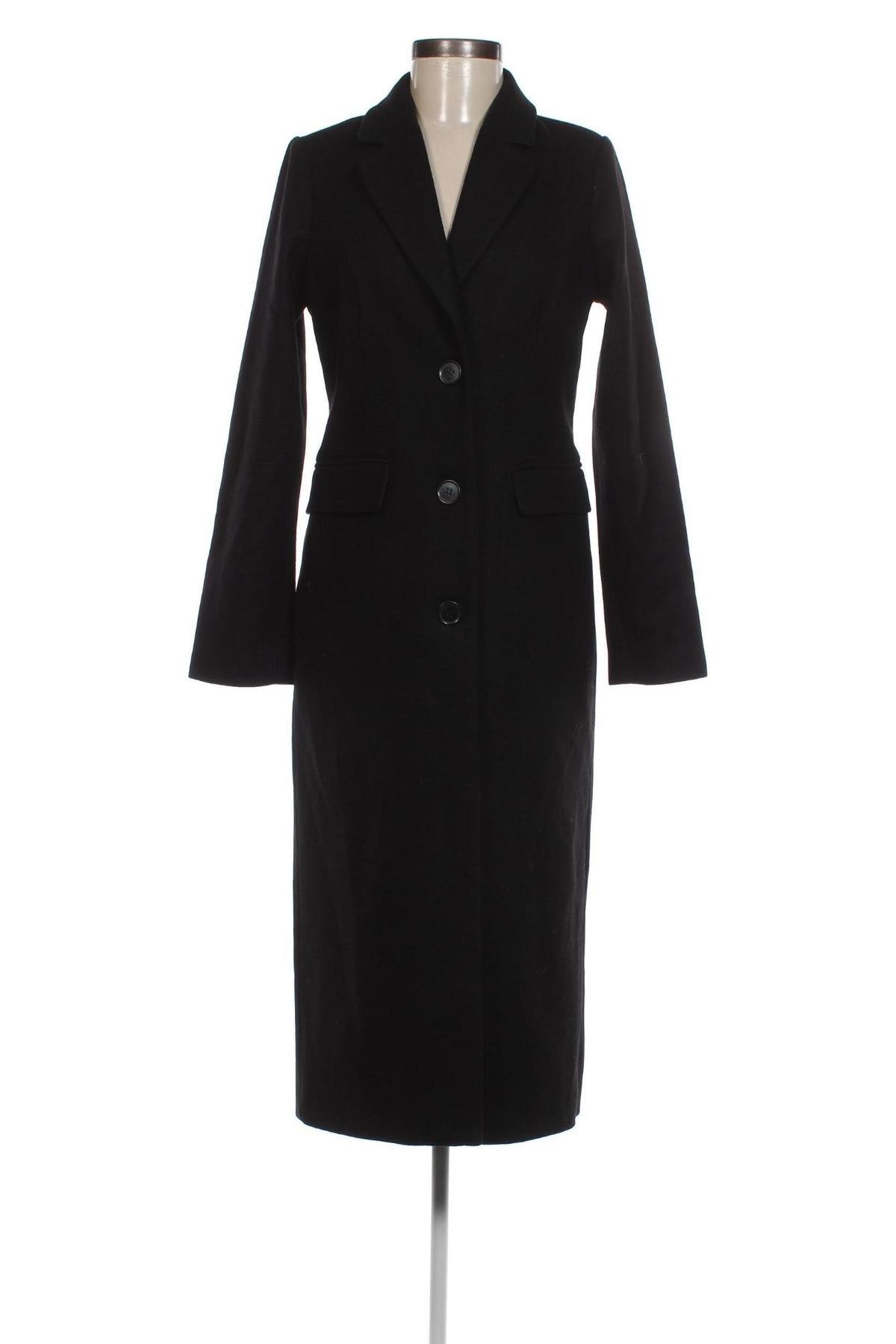 Γυναικείο παλτό Edited, Μέγεθος S, Χρώμα Μαύρο, Τιμή 23,27 €