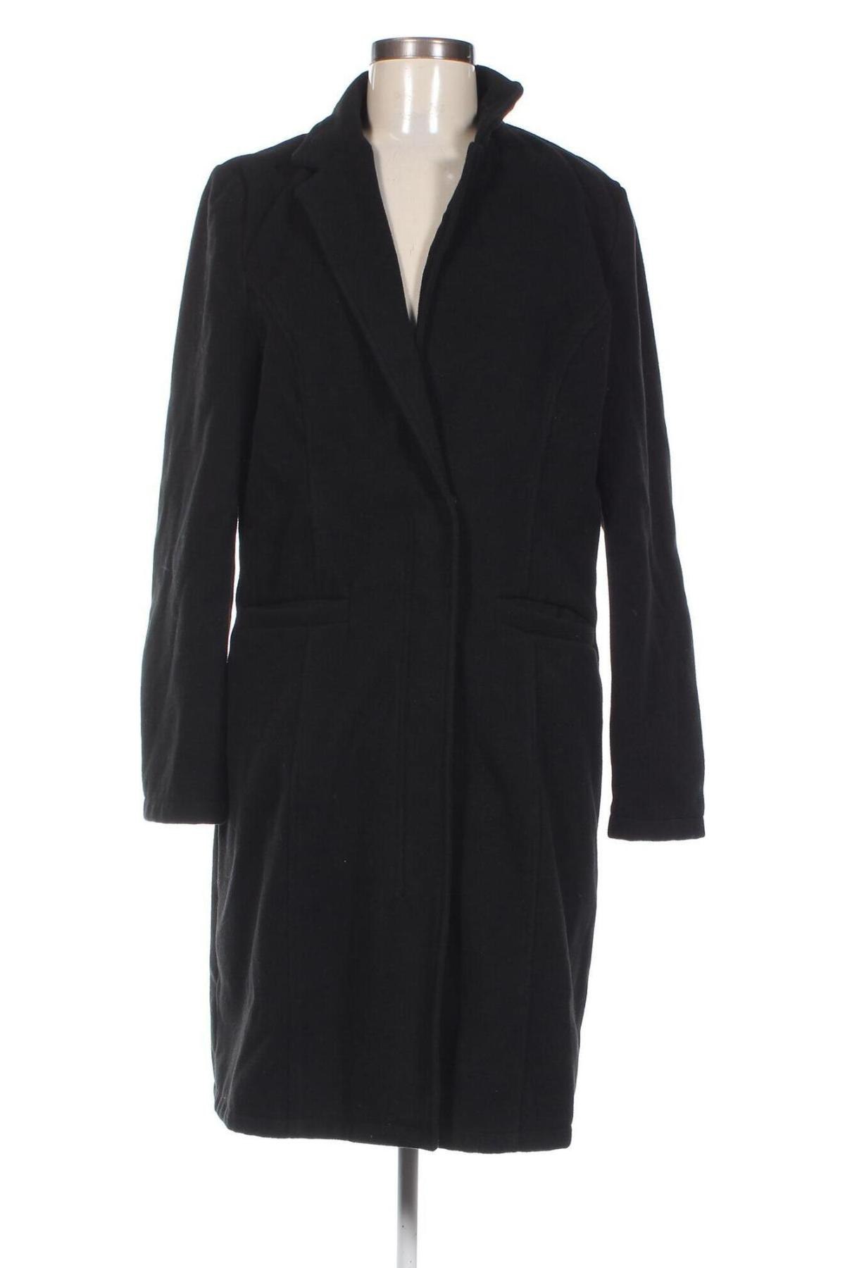 Дамско палто Esmara, Размер L, Цвят Черен, Цена 71,67 лв.