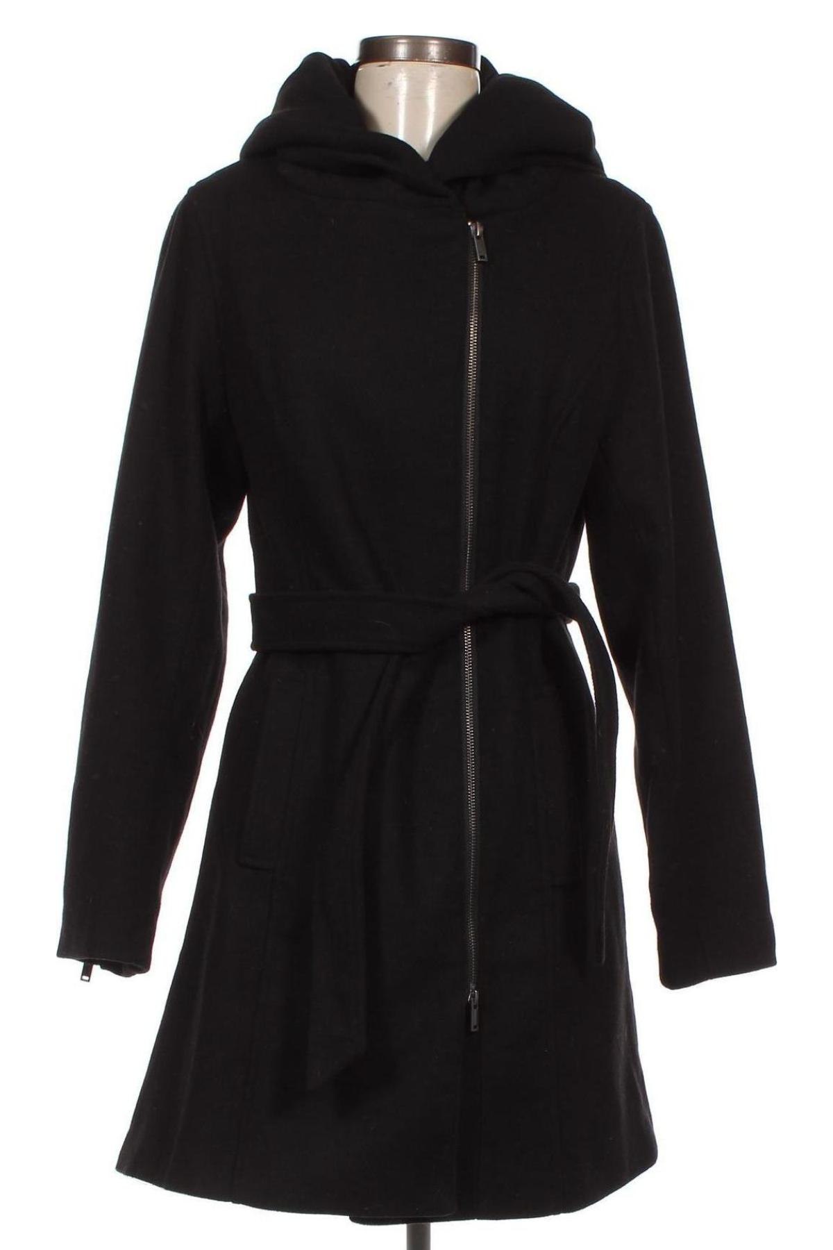 Дамско палто Even&Odd, Размер M, Цвят Черен, Цена 70,62 лв.