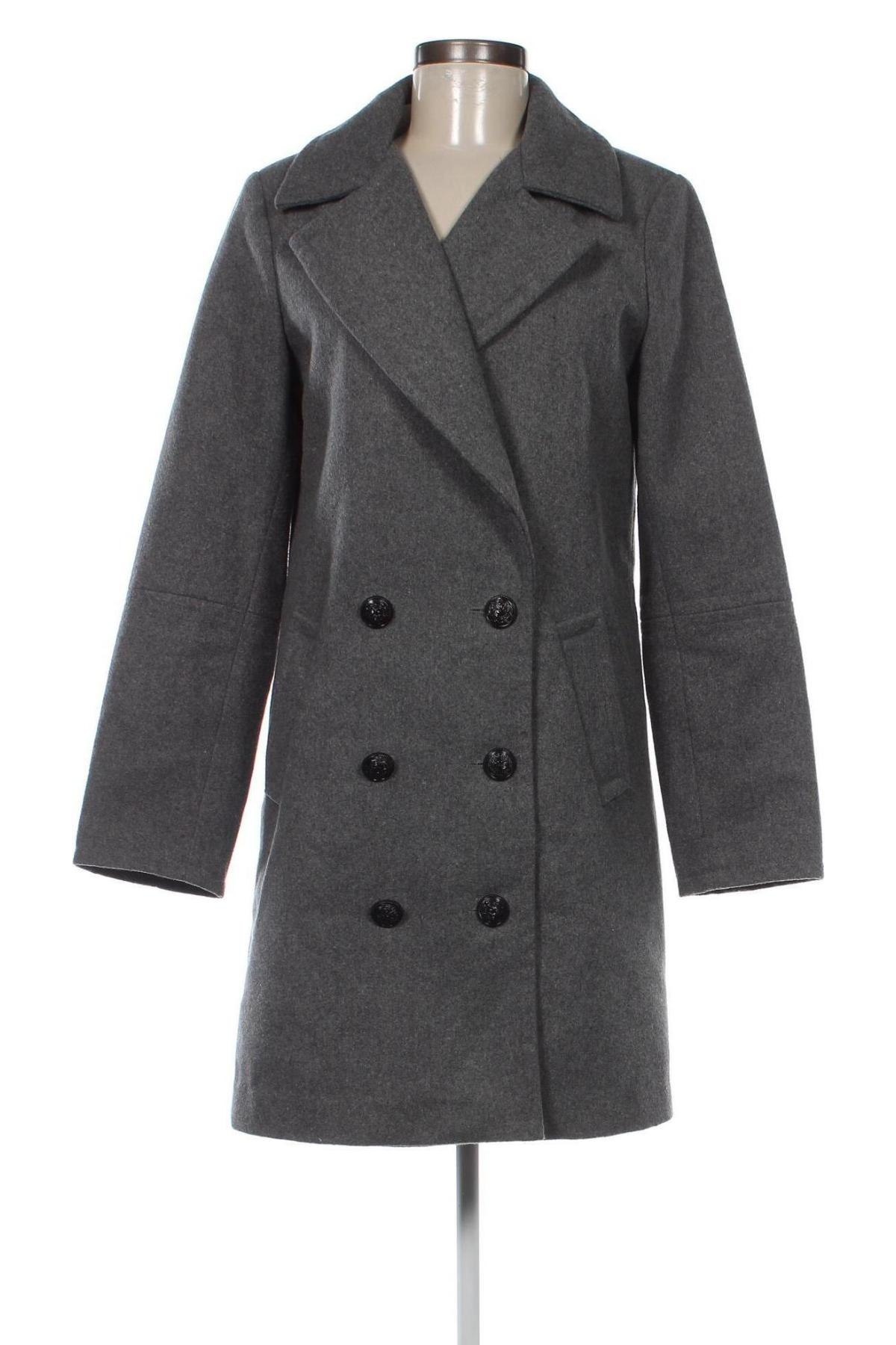Дамско палто Fb Sister, Размер M, Цвят Сив, Цена 54,57 лв.