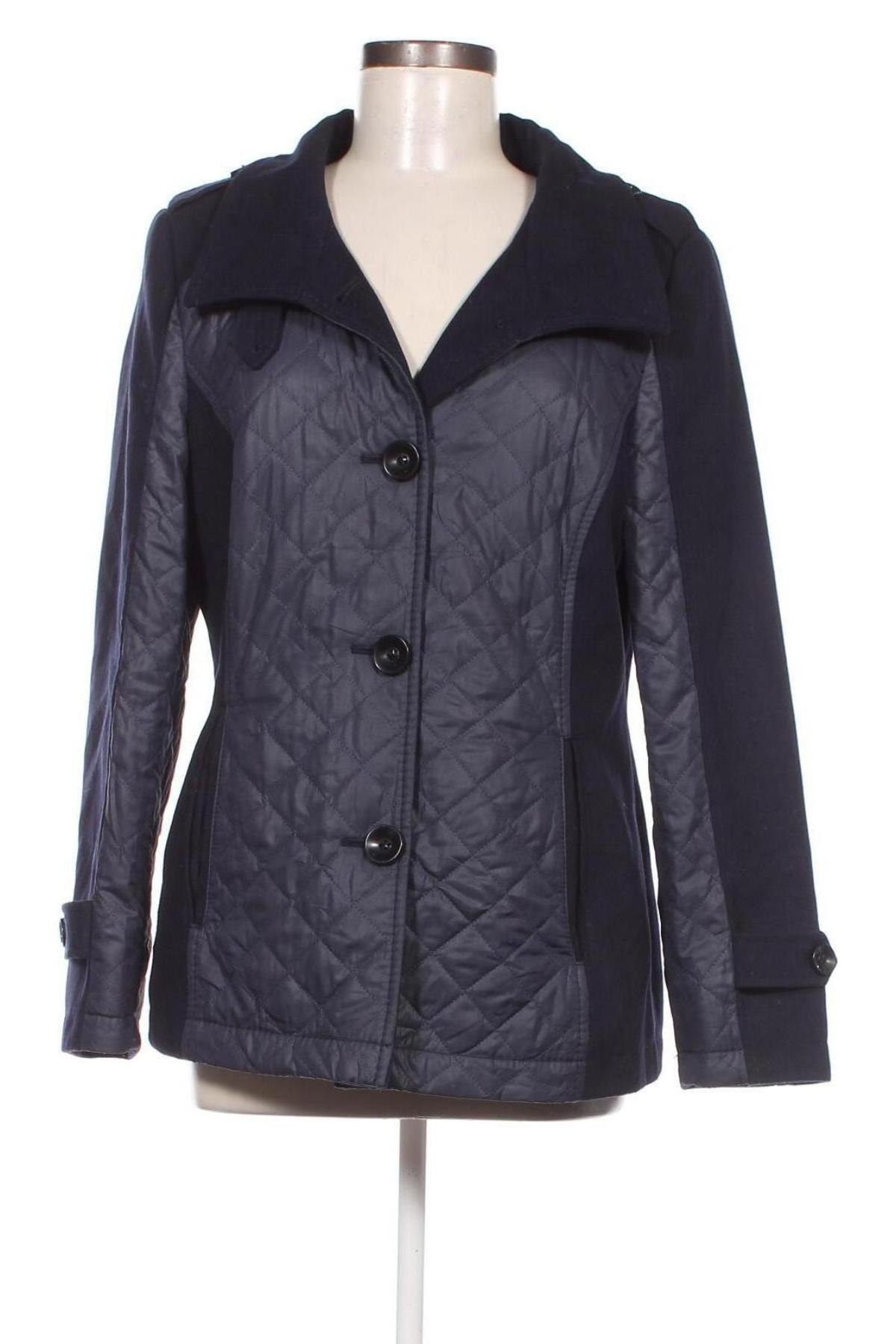 Γυναικείο παλτό Gelco, Μέγεθος M, Χρώμα Μπλέ, Τιμή 33,76 €