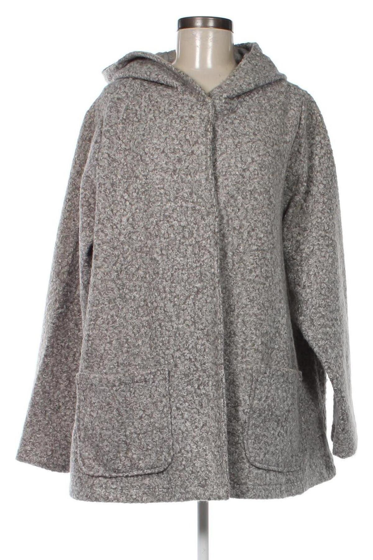 Γυναικείο παλτό Gina Benotti, Μέγεθος XXL, Χρώμα Γκρί, Τιμή 35,74 €