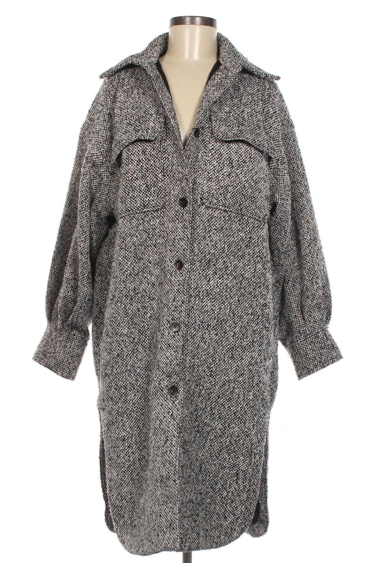 Γυναικείο παλτό H&M, Μέγεθος XS, Χρώμα Πολύχρωμο, Τιμή 15,89 €