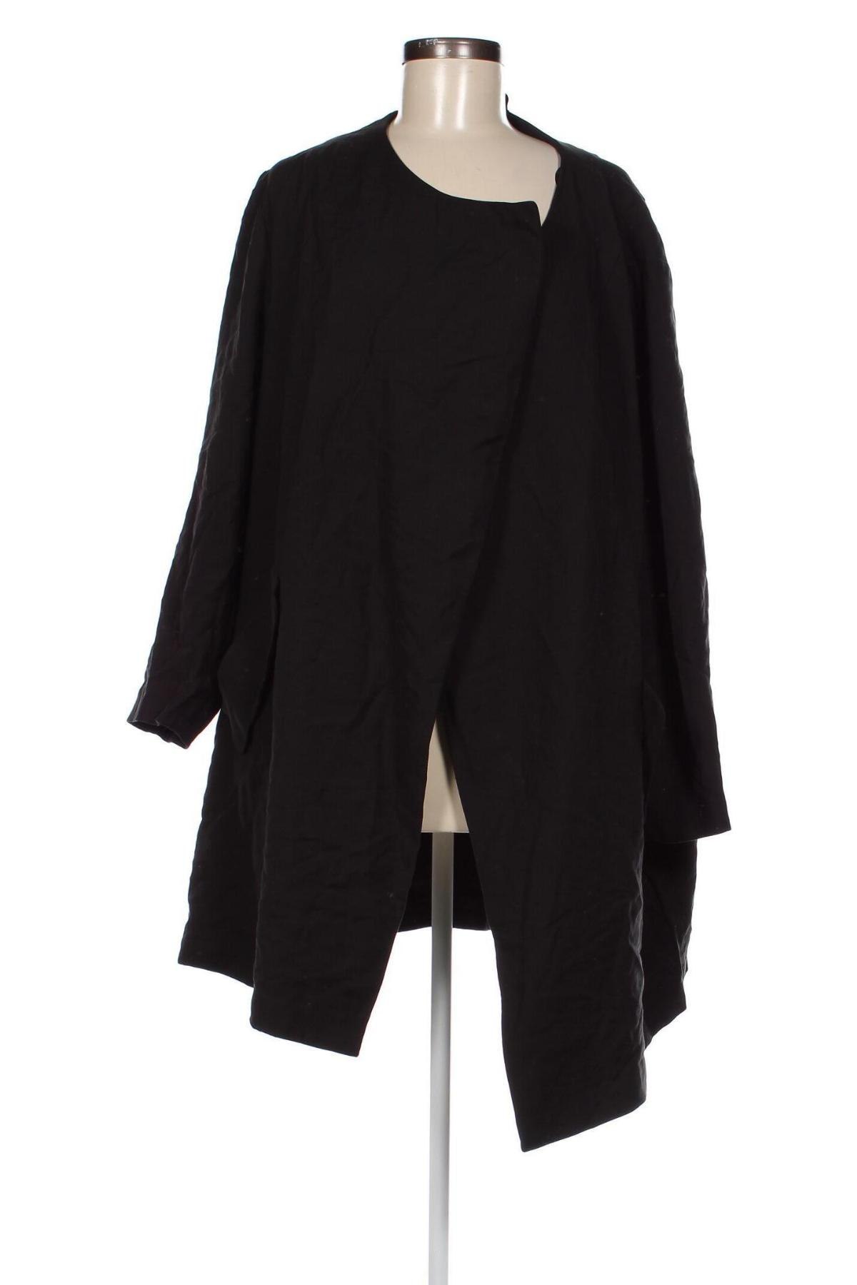 Дамско палто H&M, Размер XXL, Цвят Черен, Цена 51,84 лв.
