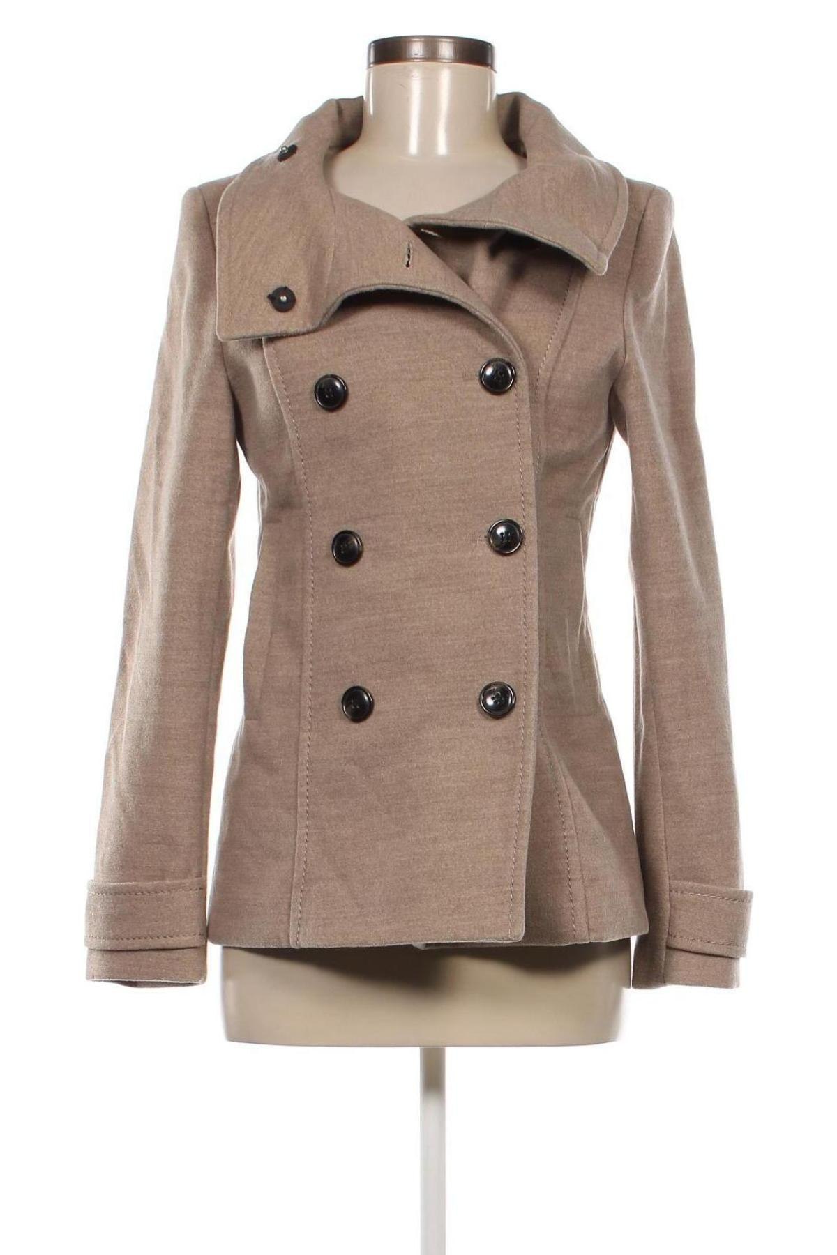 Dámsky kabát  H&M, Veľkosť S, Farba Béžová, Cena  32,76 €