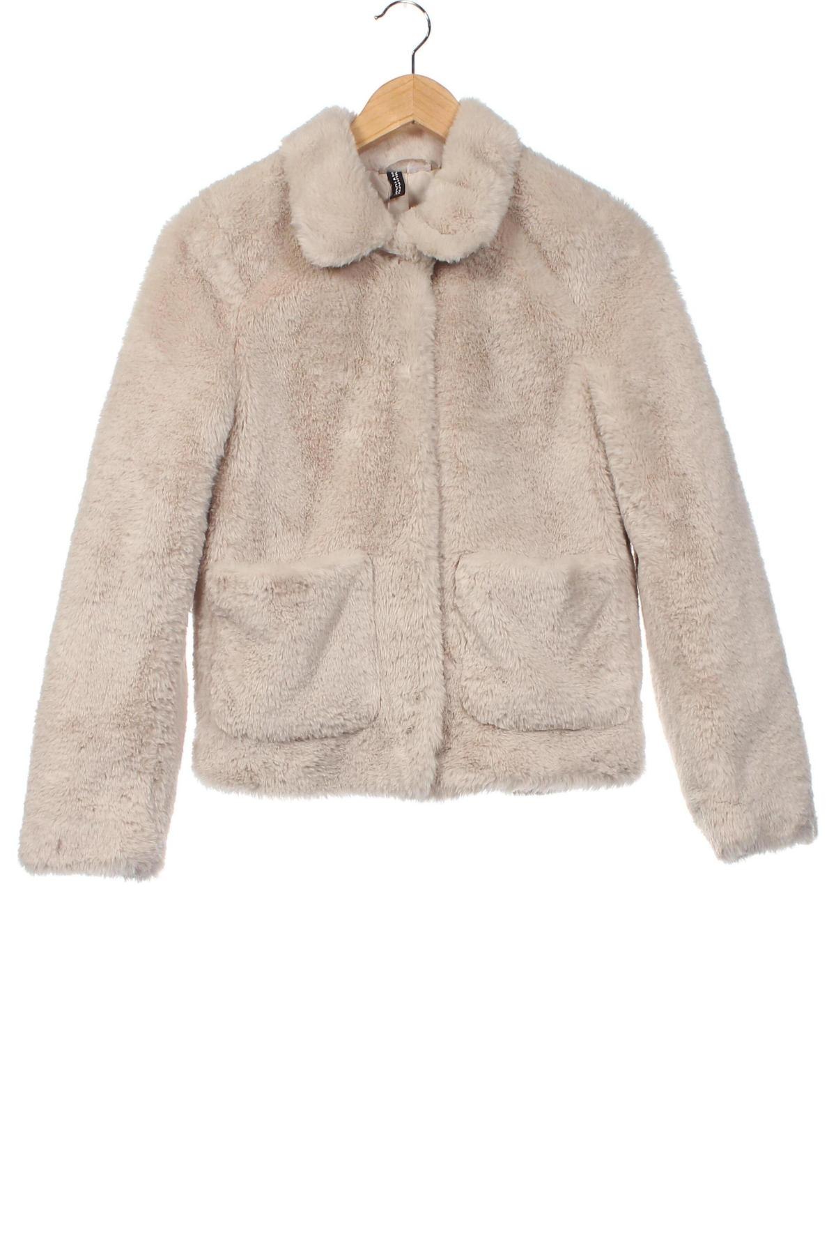 Γυναικείο παλτό H&M Divided, Μέγεθος XS, Χρώμα  Μπέζ, Τιμή 37,76 €