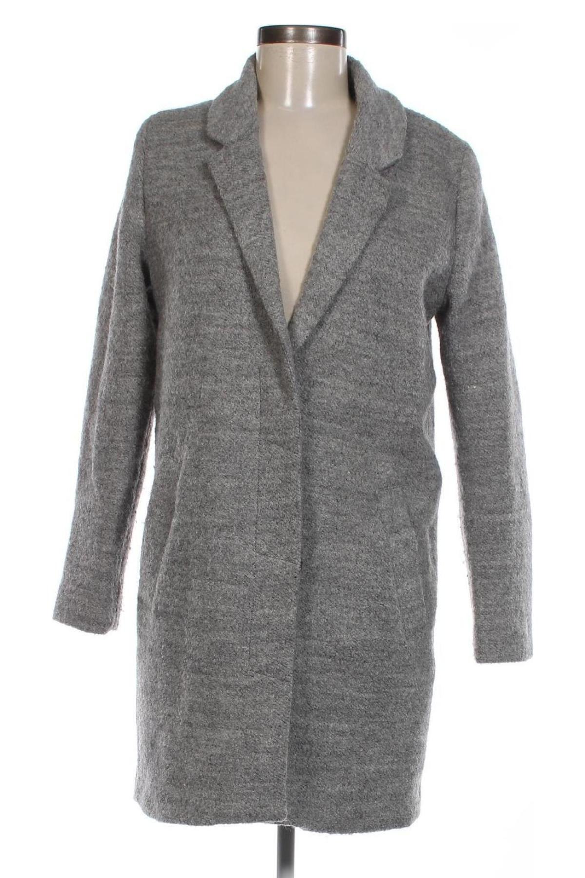 Дамско палто H&M Divided, Размер M, Цвят Сив, Цена 57,78 лв.