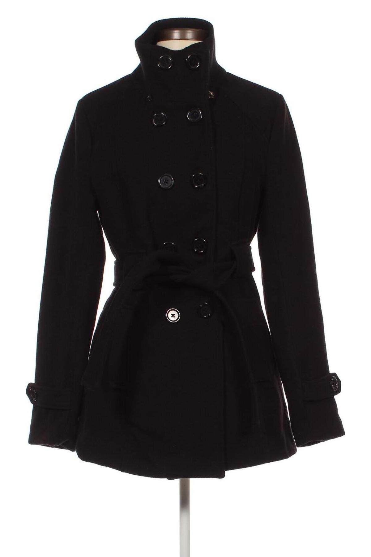 Дамско палто Haily`s, Размер M, Цвят Черен, Цена 23,78 лв.