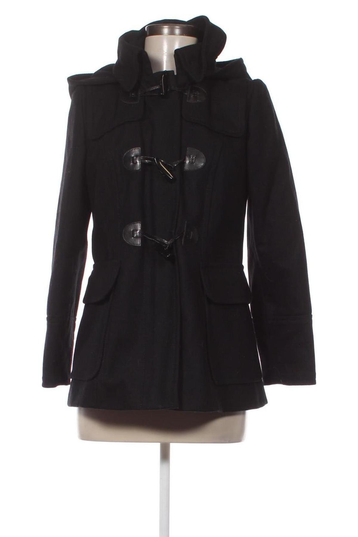 Дамско палто Hallhuber, Размер M, Цвят Черен, Цена 48,96 лв.