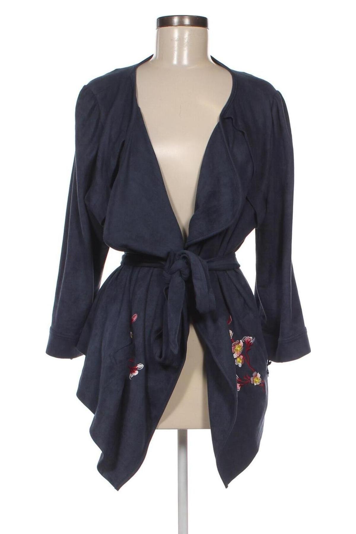 Γυναικείο παλτό Himmelblau by Lola Paltinger, Μέγεθος XL, Χρώμα Μπλέ, Τιμή 7,89 €