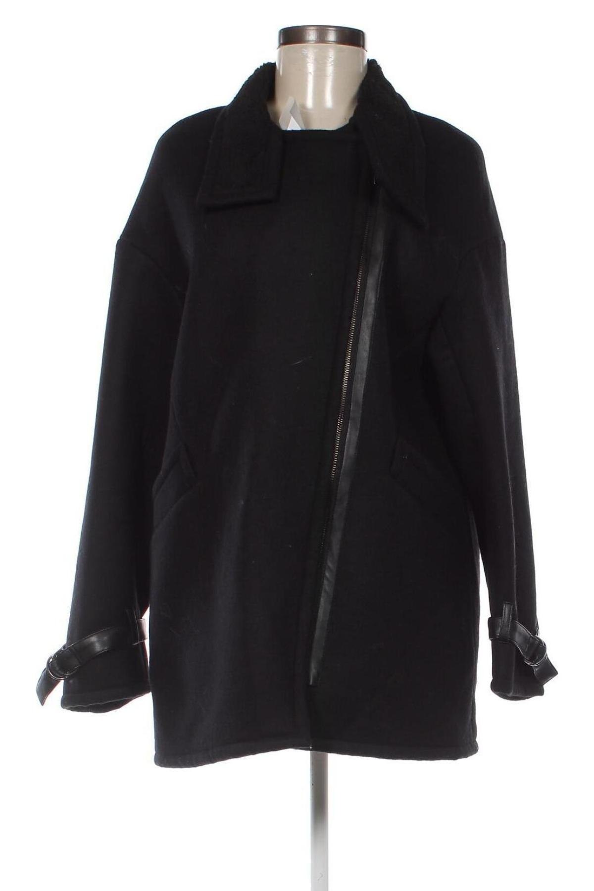 Γυναικείο παλτό IKKS, Μέγεθος M, Χρώμα Μαύρο, Τιμή 97,15 €