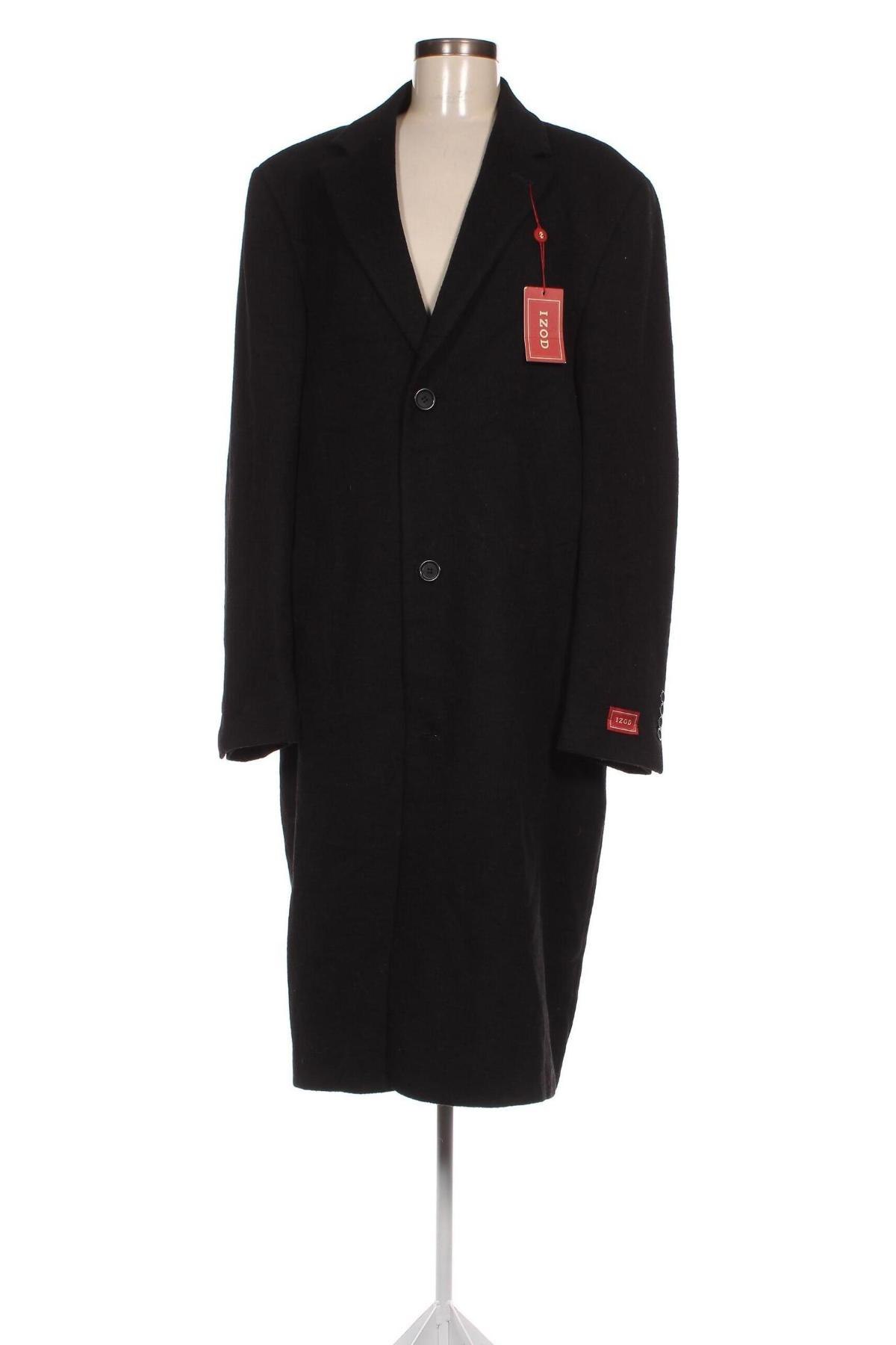 Дамско палто Izod, Размер L, Цвят Черен, Цена 59,92 лв.