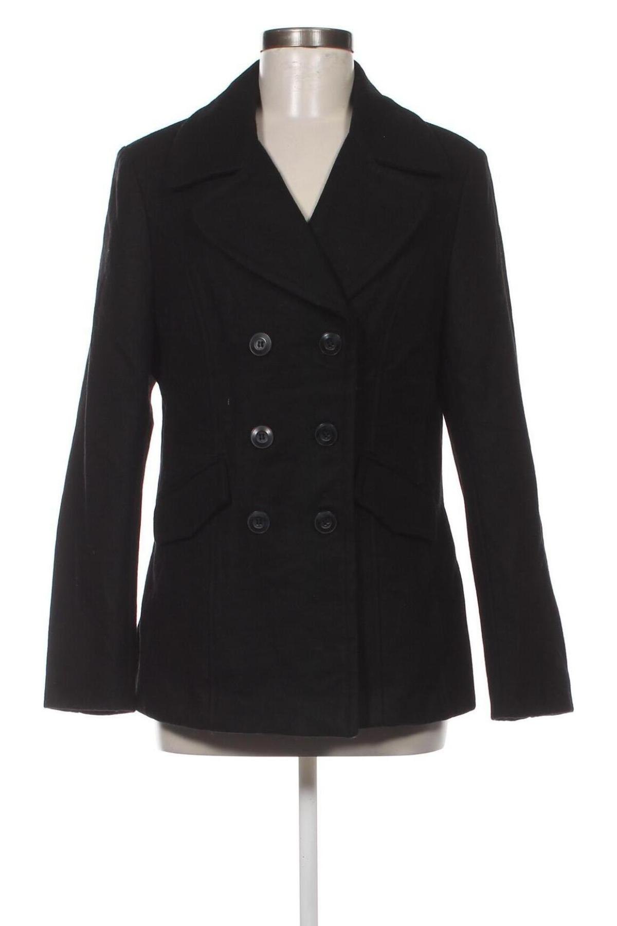 Дамско палто JAG, Размер M, Цвят Черен, Цена 57,24 лв.