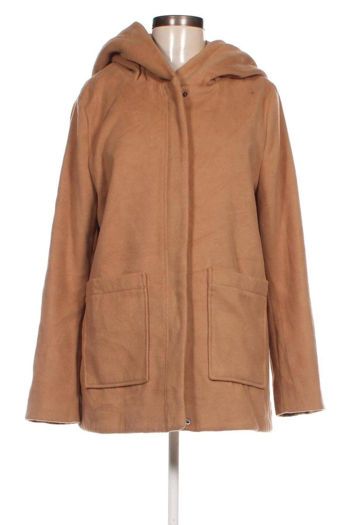 Дамско палто Jean Pascale, Размер XL, Цвят Кафяв, Цена 54,57 лв.
