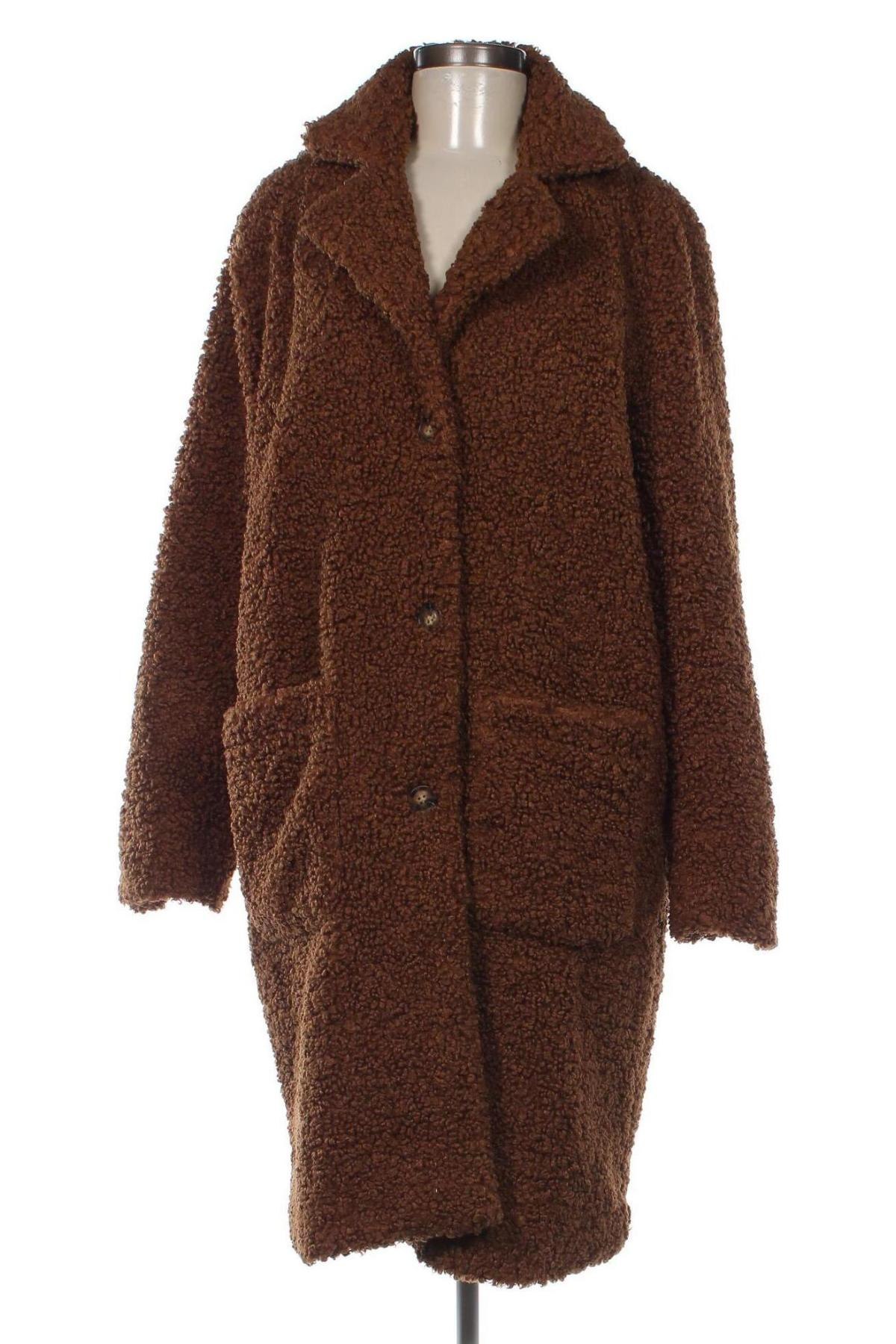 Дамско палто Kaffe, Размер M, Цвят Кафяв, Цена 39,96 лв.