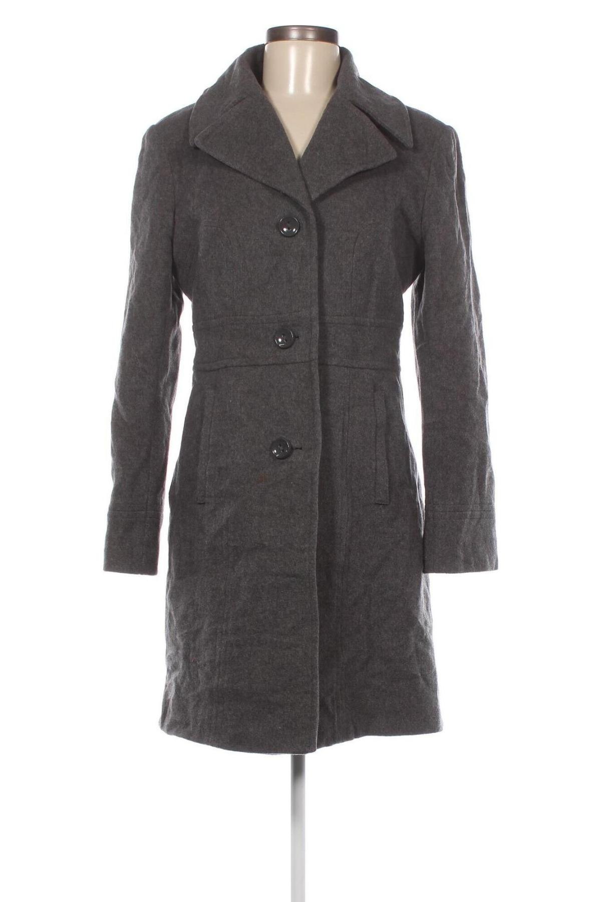 Дамско палто Kenneth Cole, Размер M, Цвят Сив, Цена 42,66 лв.