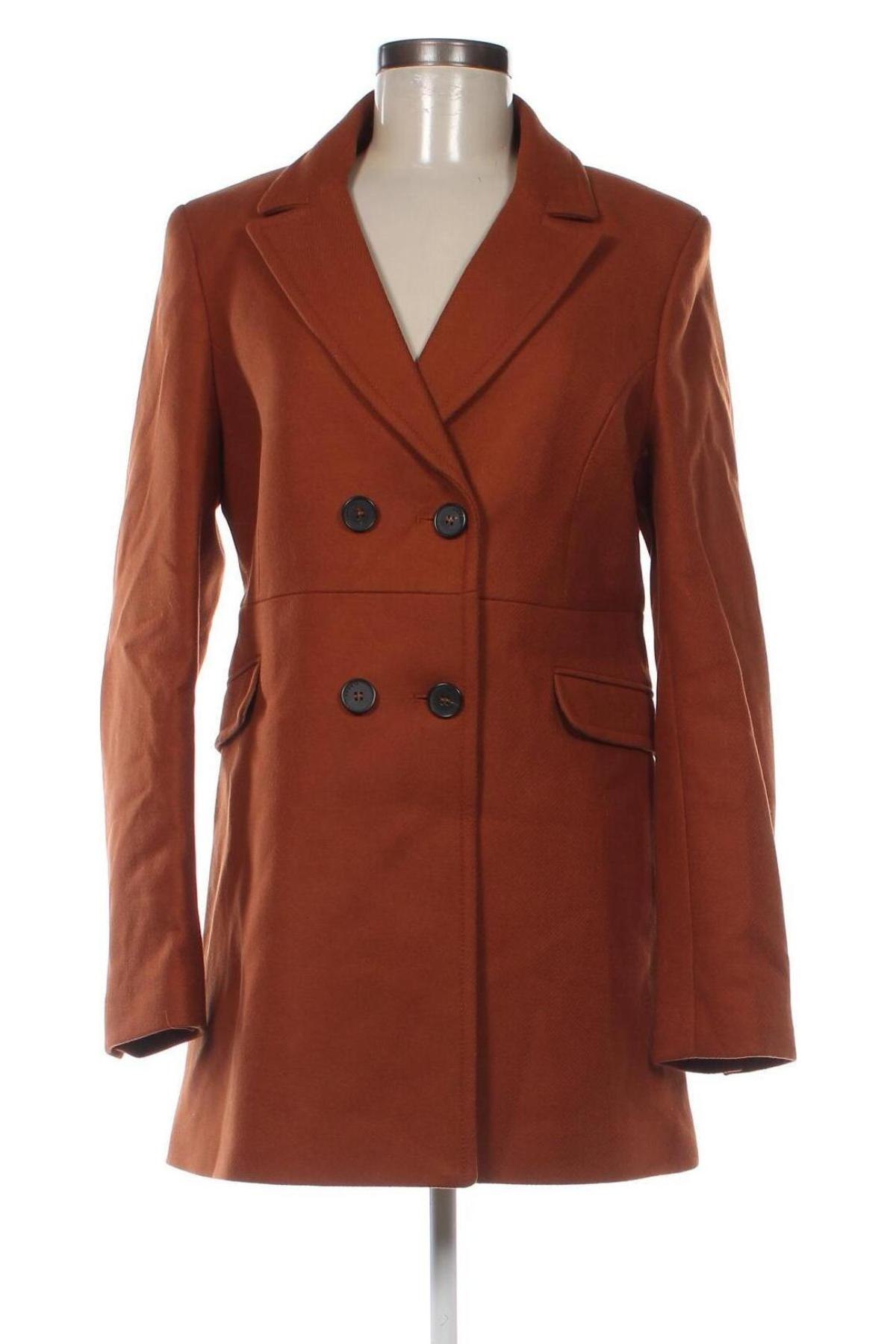 Дамско палто Kookai, Размер M, Цвят Оранжев, Цена 210,06 лв.