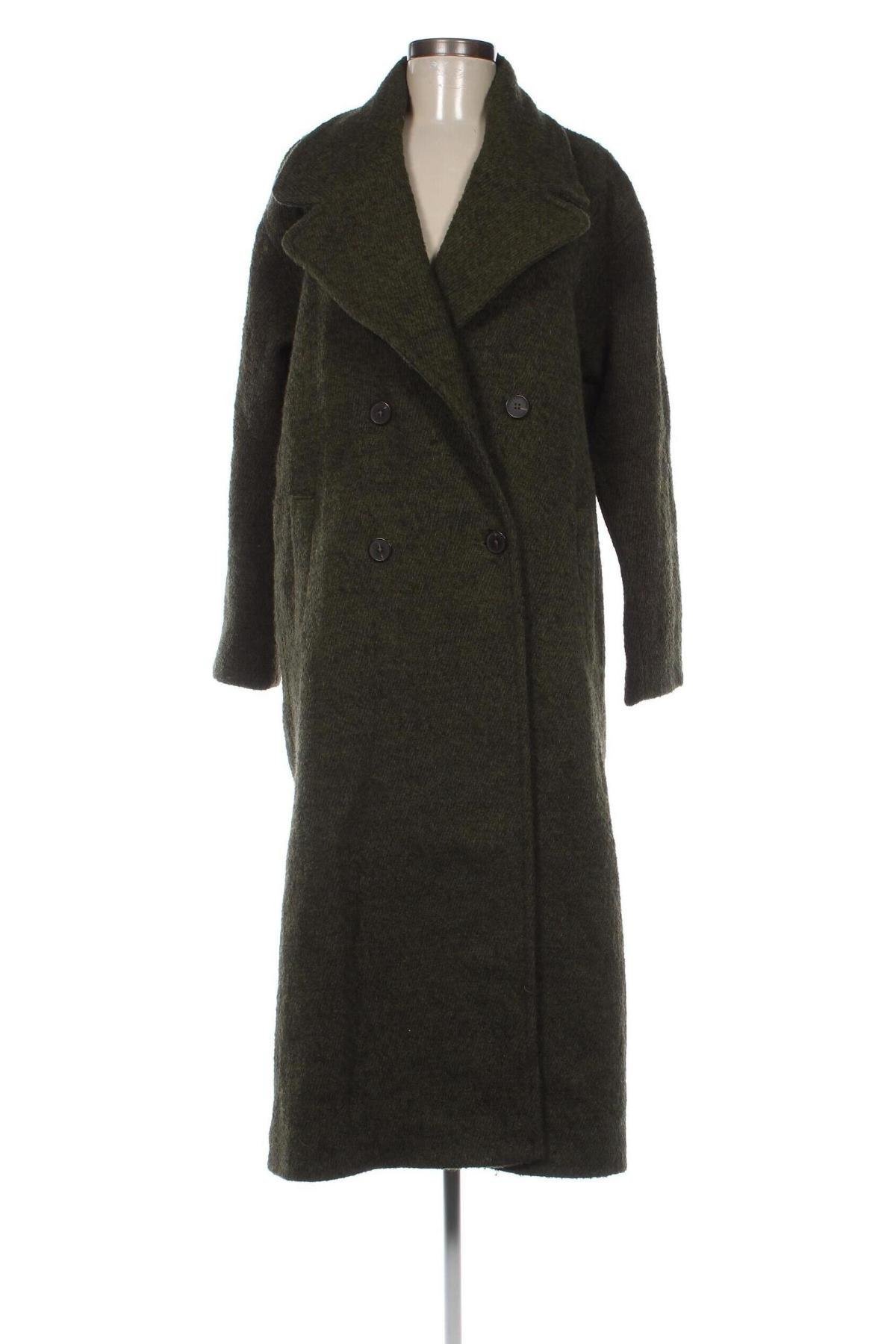 Γυναικείο παλτό Kookai, Μέγεθος M, Χρώμα Πράσινο, Τιμή 200,52 €