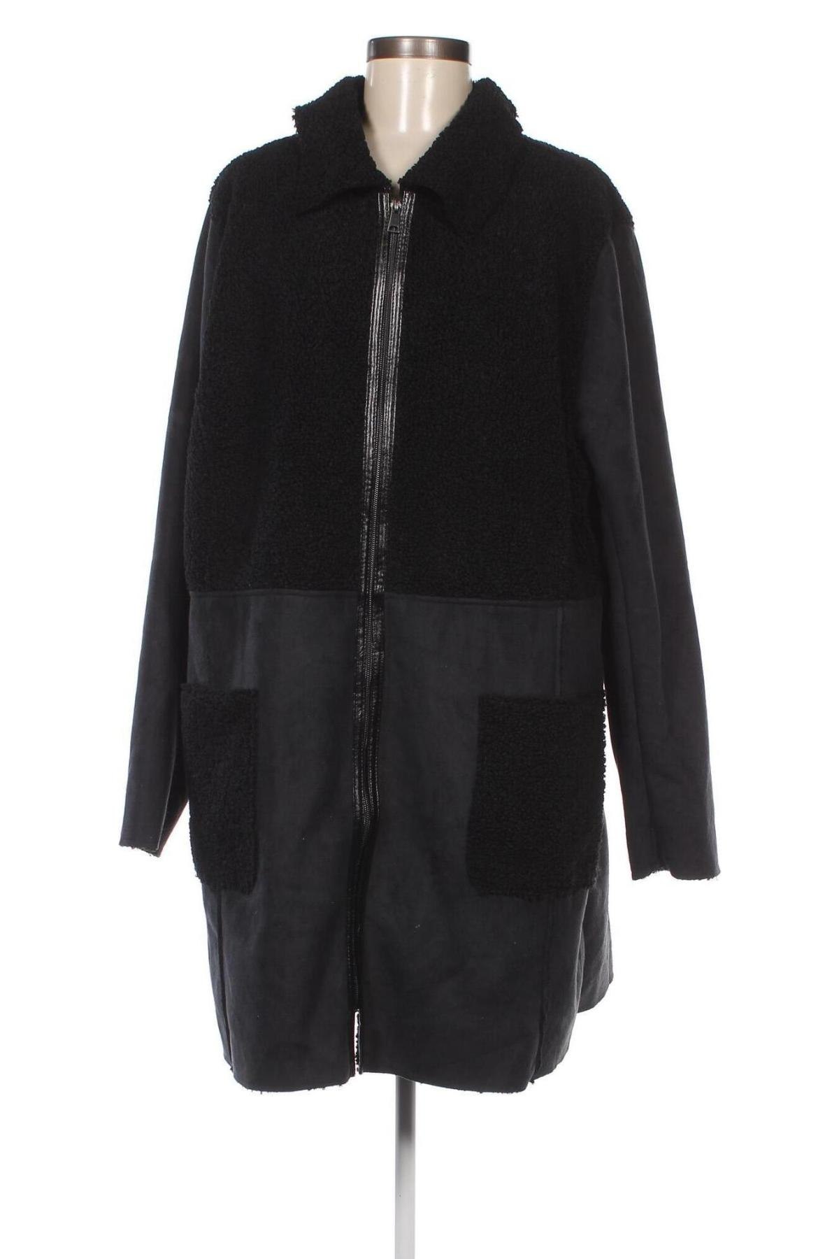 Palton de femei Laura Torelli, Mărime XL, Culoare Negru, Preț 200,62 Lei