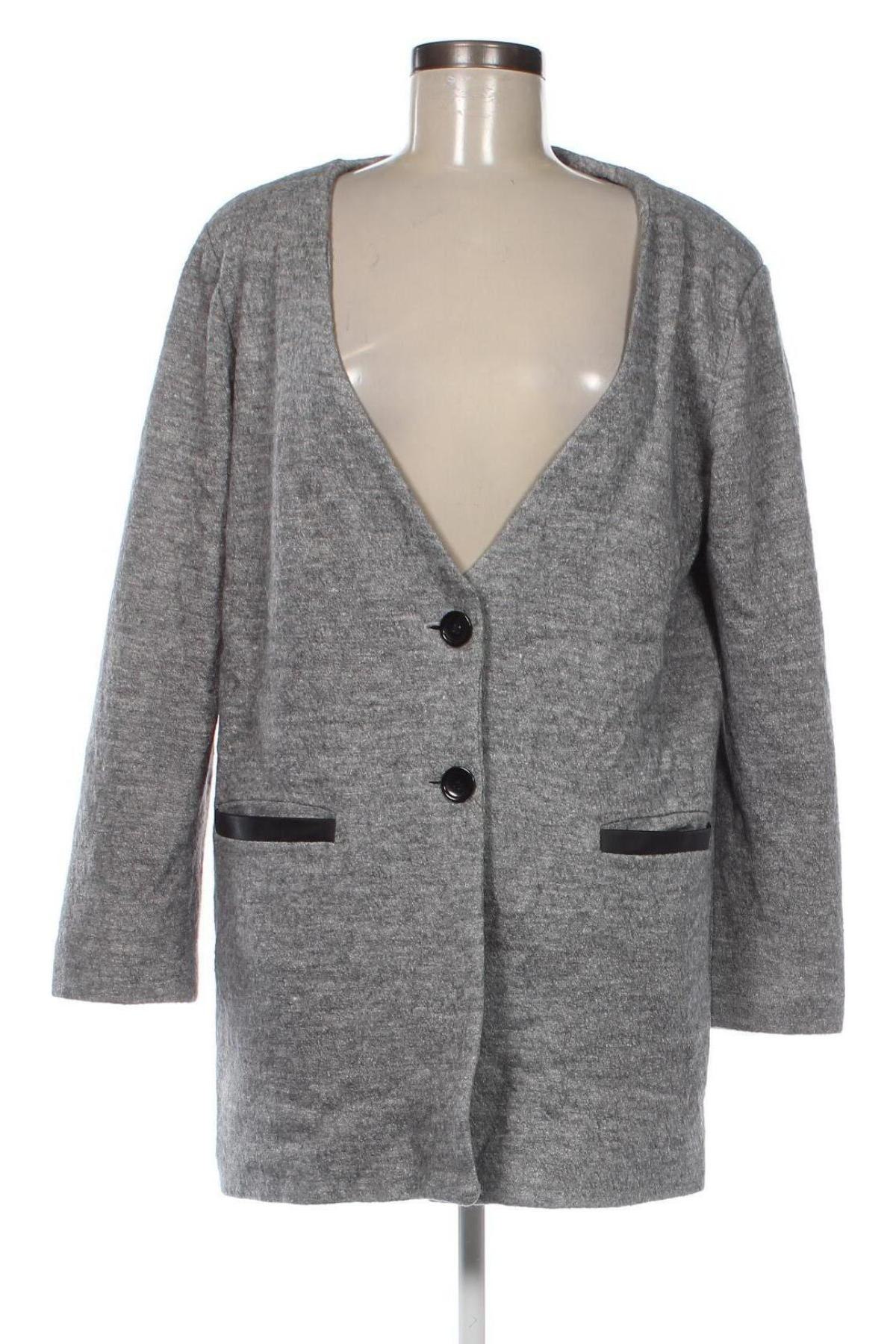 Γυναικείο παλτό Lenitif, Μέγεθος XL, Χρώμα Γκρί, Τιμή 36,08 €