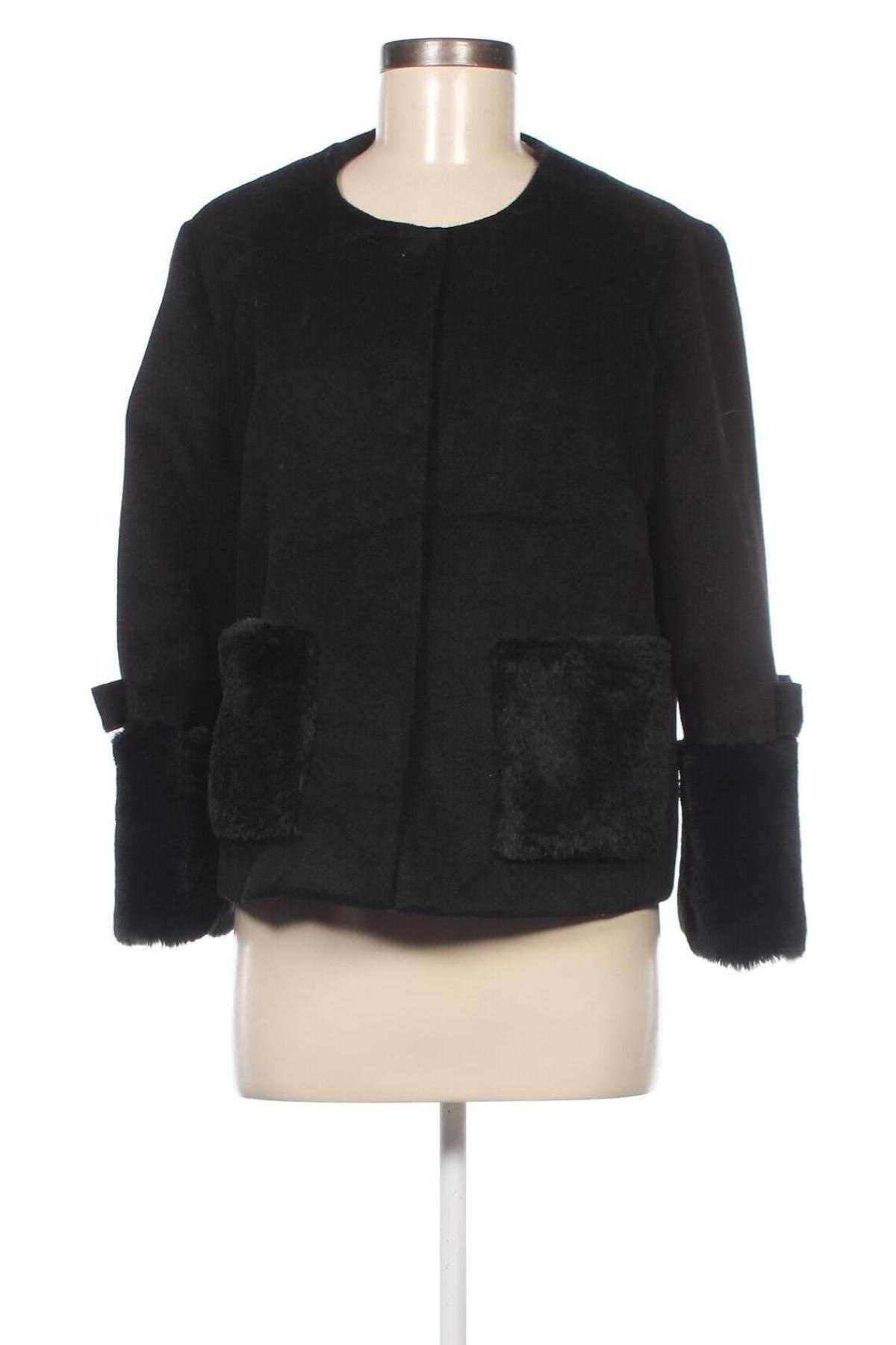 Dámský kabát  Lovie & Co, Velikost L, Barva Černá, Cena  404,00 Kč