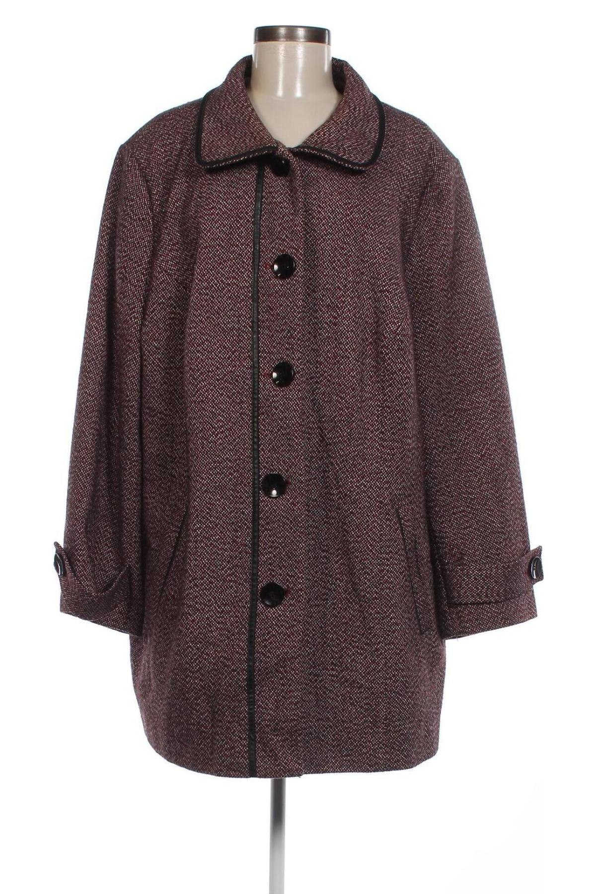 Γυναικείο παλτό M. Collection, Μέγεθος 3XL, Χρώμα Πολύχρωμο, Τιμή 53,61 €