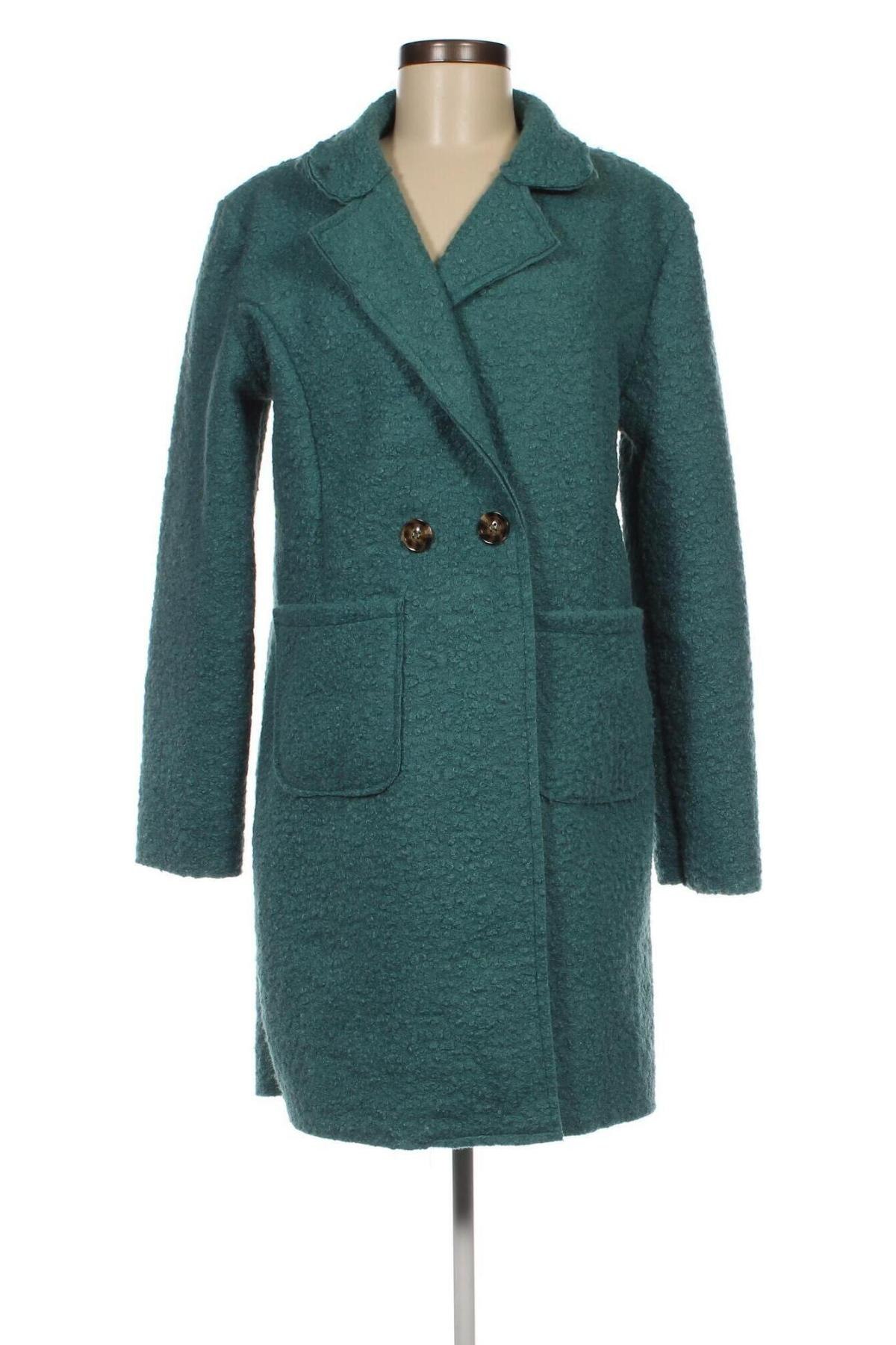 Dámsky kabát  Made In Italy, Veľkosť M, Farba Zelená, Cena  34,58 €