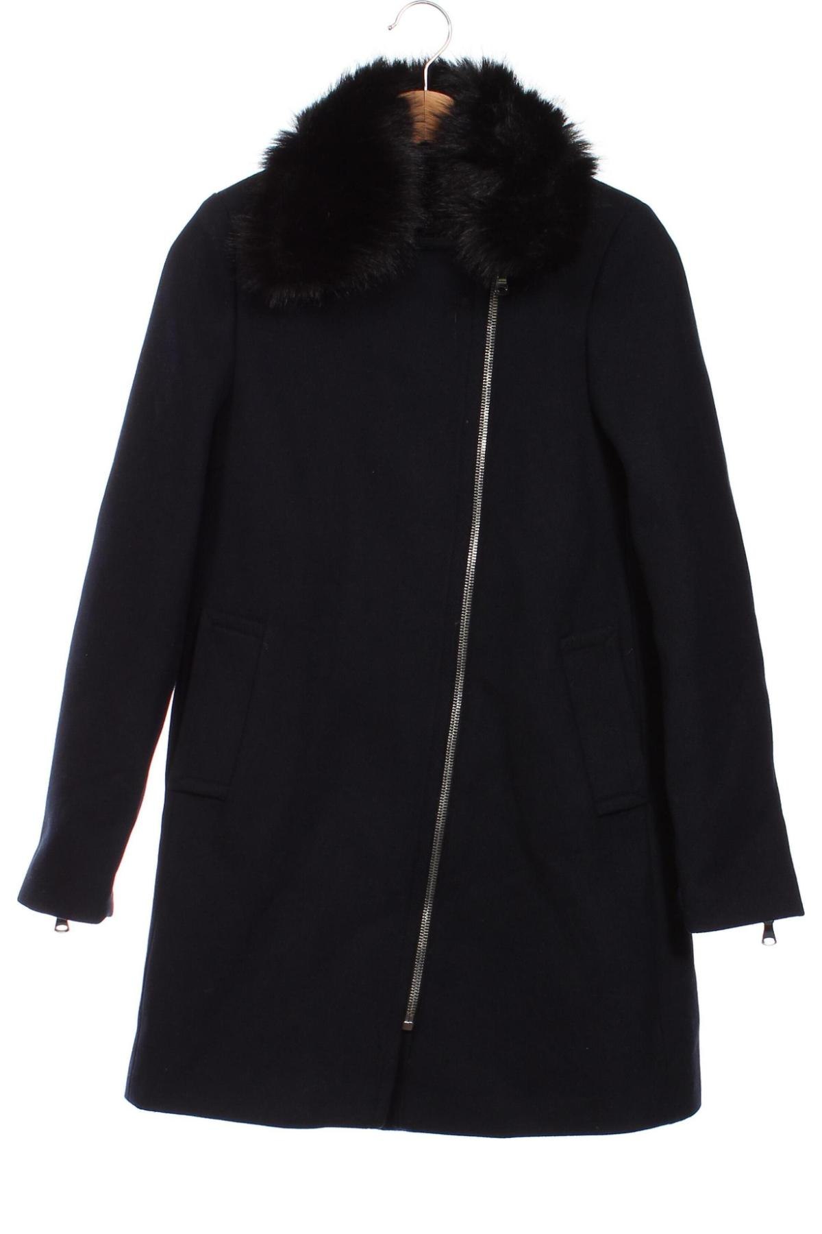 Γυναικείο παλτό Mango, Μέγεθος XS, Χρώμα Μπλέ, Τιμή 125,68 €
