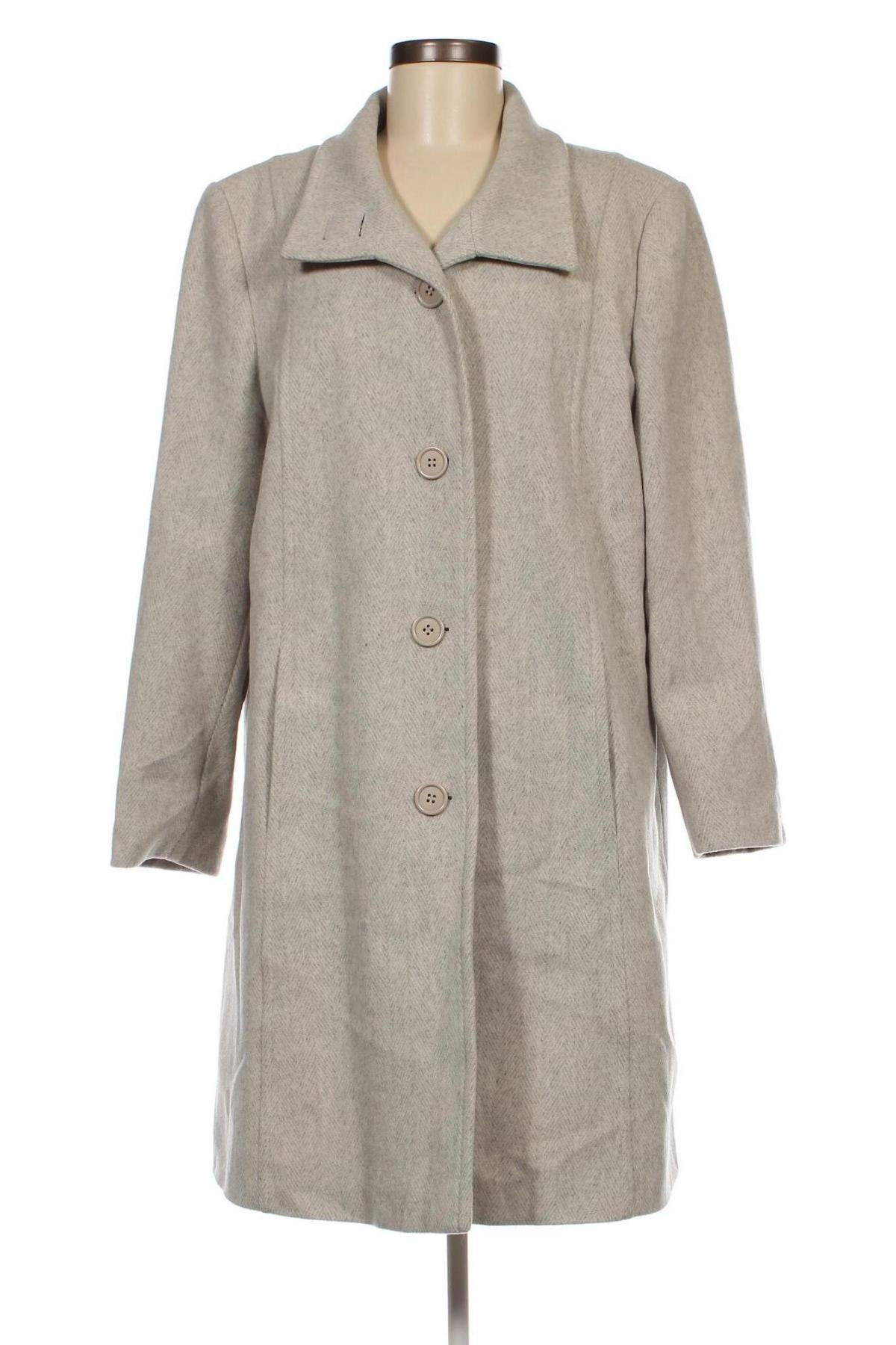 Дамско палто Maria Reich, Размер XL, Цвят Сив, Цена 57,78 лв.