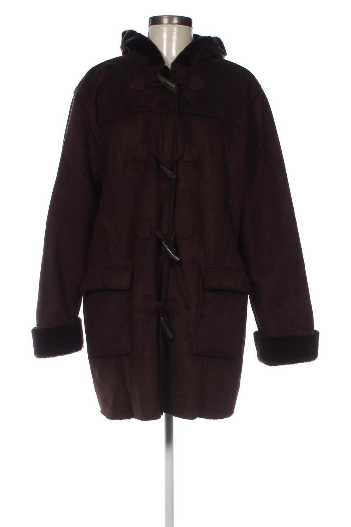 Дамско палто Maxi Me, Размер L, Цвят Кафяв, Цена 47,52 лв.