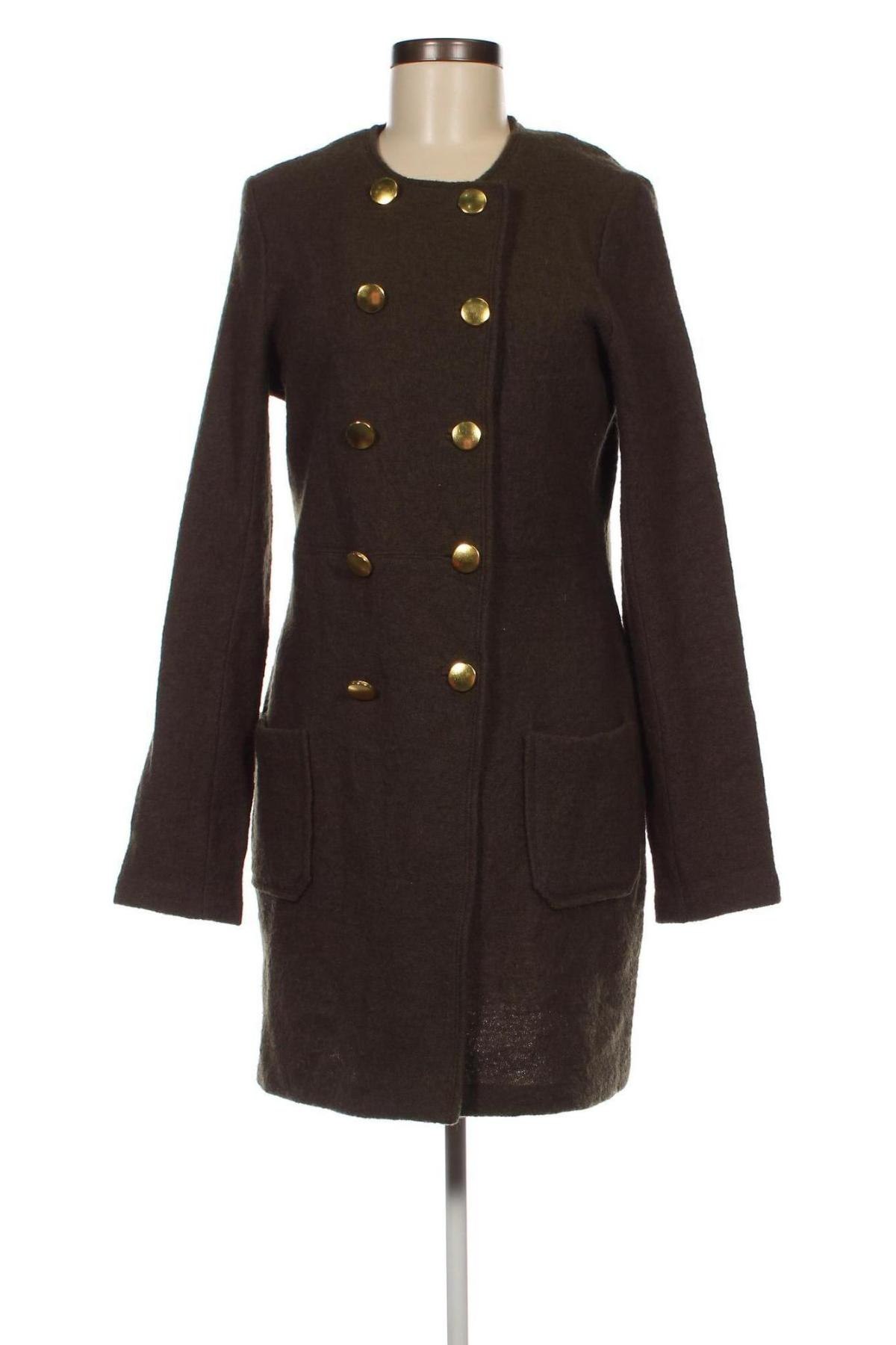 Дамско палто Mercer & Madison, Размер M, Цвят Зелен, Цена 57,78 лв.