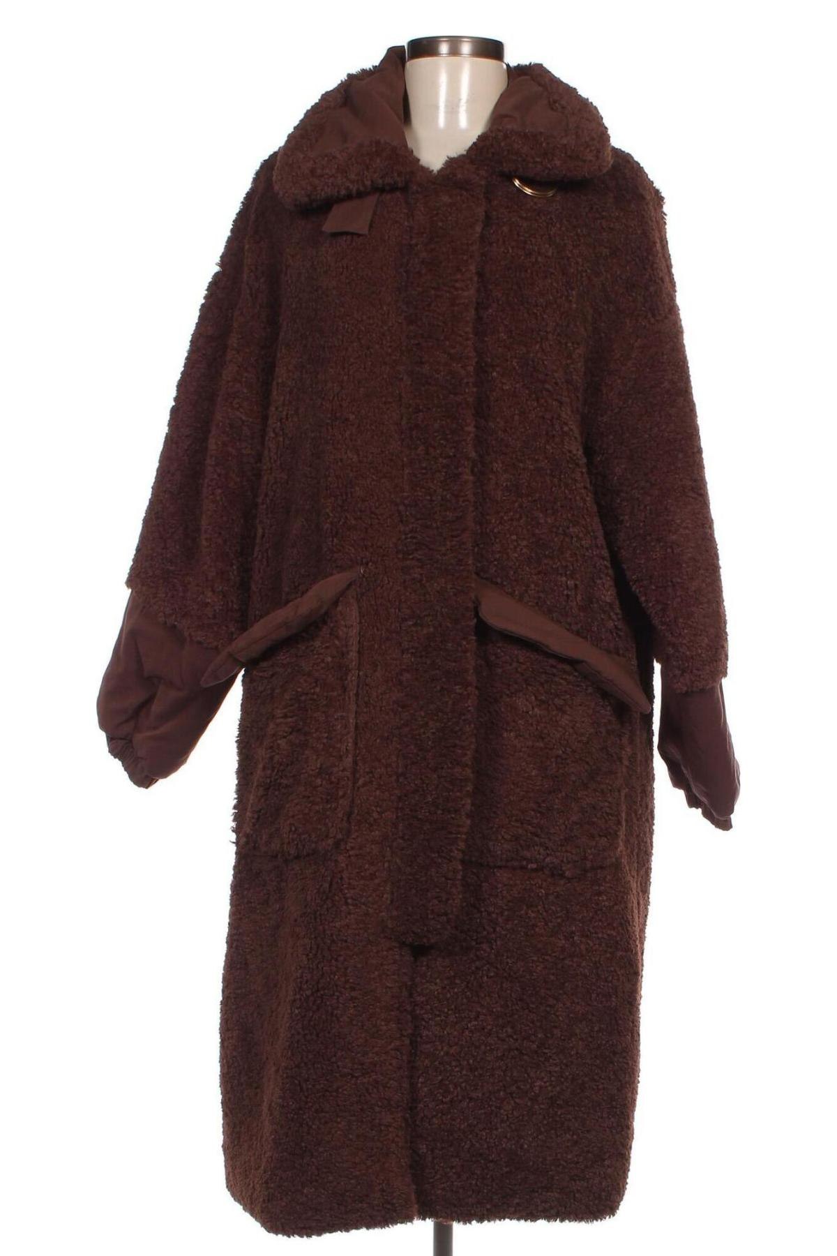 Γυναικείο παλτό Misspap, Μέγεθος S, Χρώμα Καφέ, Τιμή 22,86 €