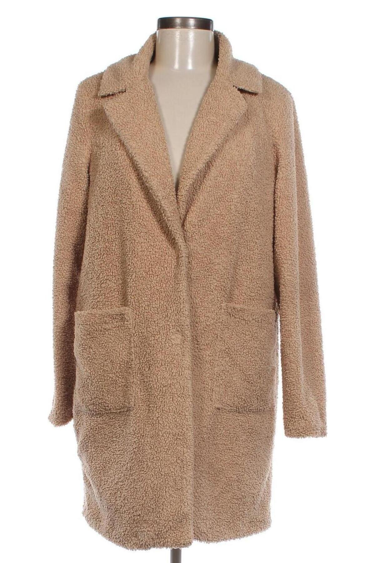 Dámský kabát  New Look, Velikost S, Barva Béžová, Cena  921,00 Kč