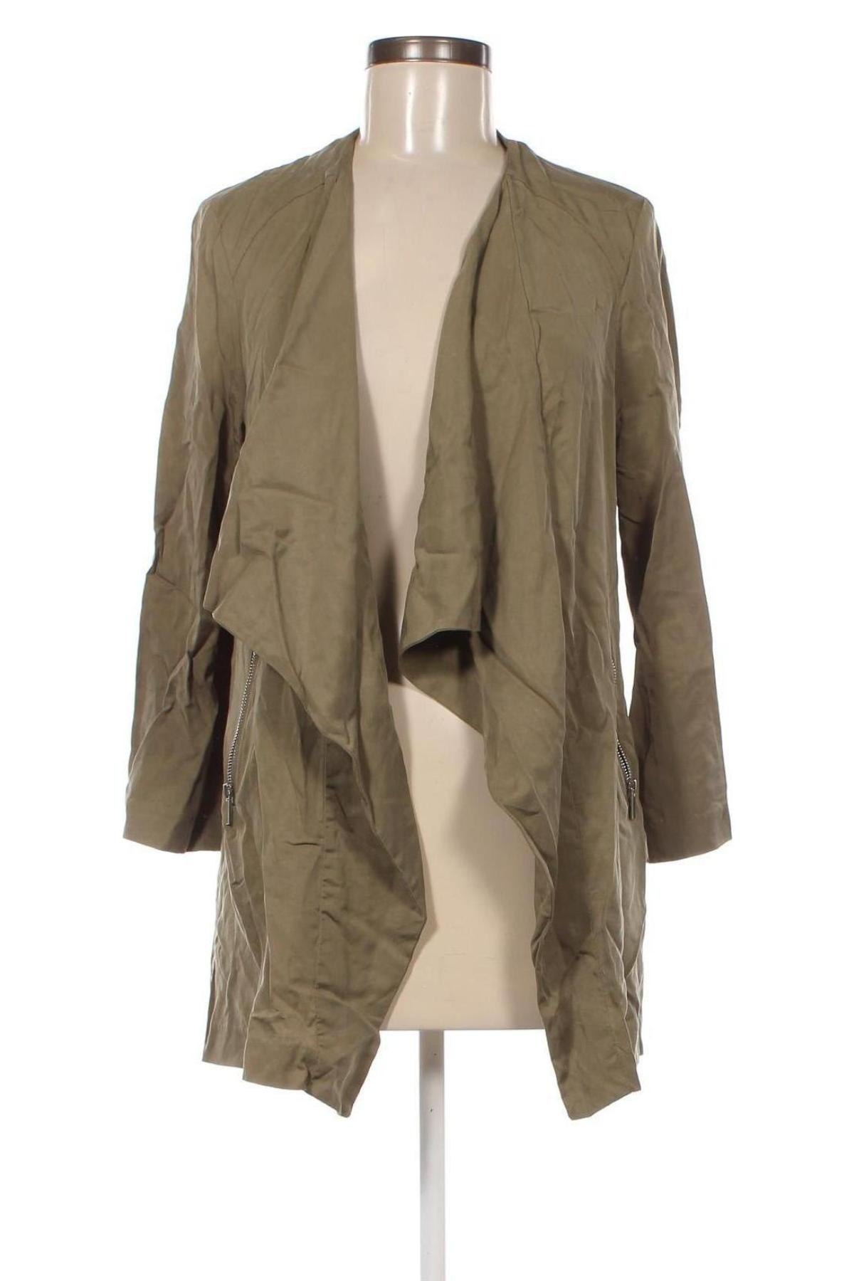 Дамско палто New Look, Размер M, Цвят Зелен, Цена 15,97 лв.