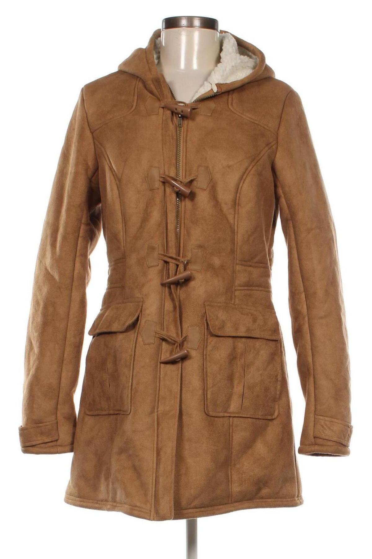 Γυναικείο παλτό Nkd, Μέγεθος M, Χρώμα Καφέ, Τιμή 35,74 €