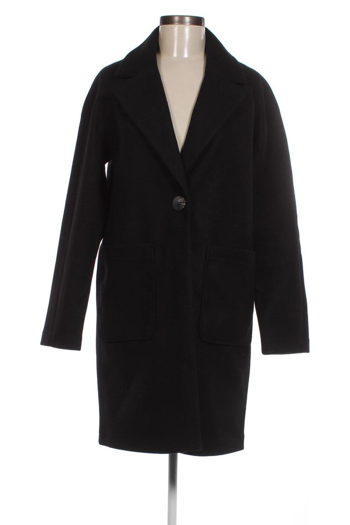 Дамско палто ONLY, Размер S, Цвят Черен, Цена 16,80 лв.