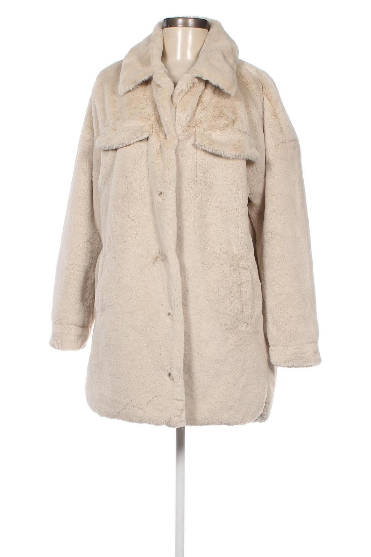 Дамско палто ONLY, Размер XL, Цвят Бежов, Цена 28,05 лв.