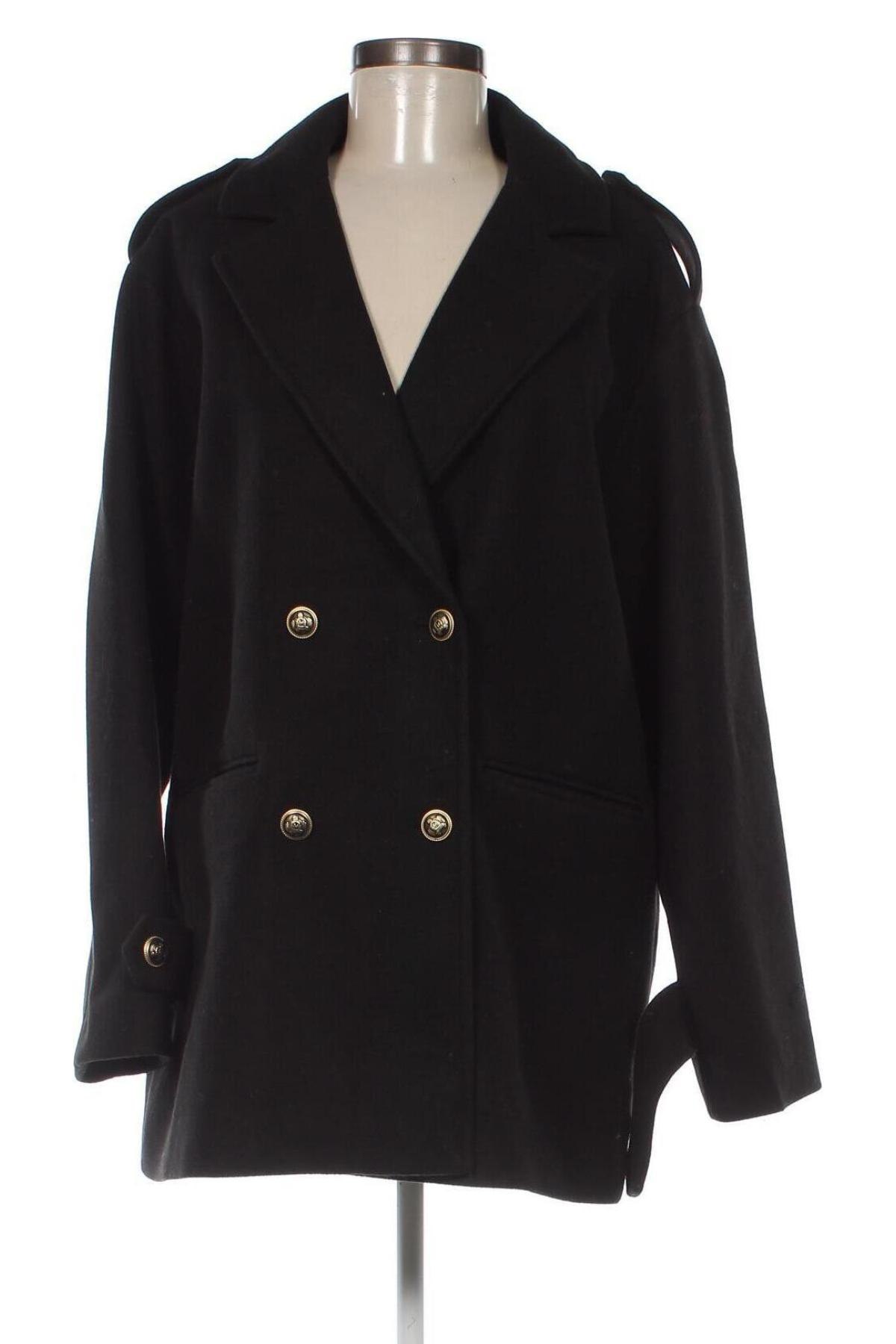Дамско палто ONLY, Размер L, Цвят Черен, Цена 43,40 лв.