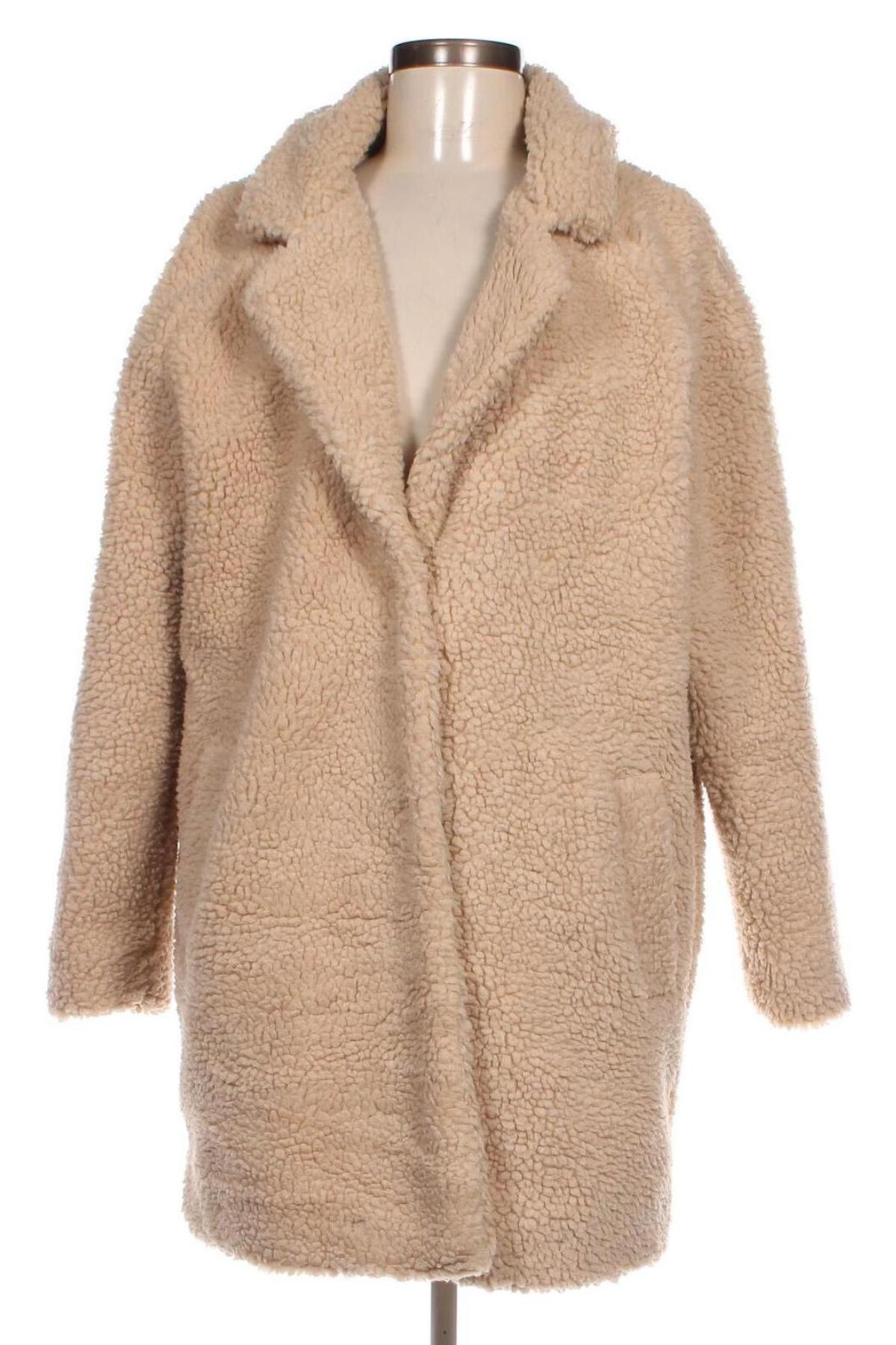 Γυναικείο παλτό ONLY, Μέγεθος M, Χρώμα  Μπέζ, Τιμή 41,42 €