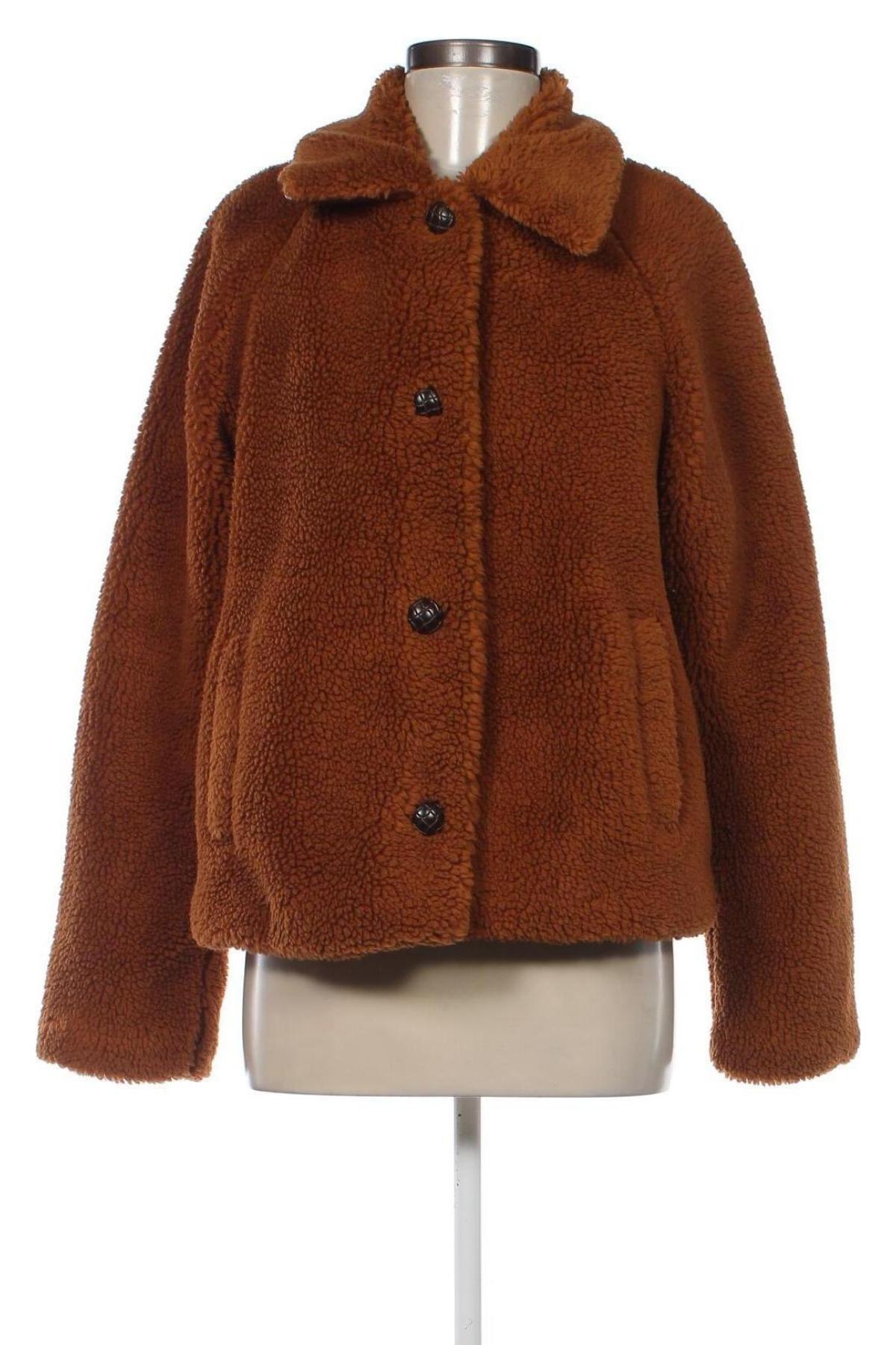 Γυναικείο παλτό ONLY, Μέγεθος L, Χρώμα Καφέ, Τιμή 18,37 €