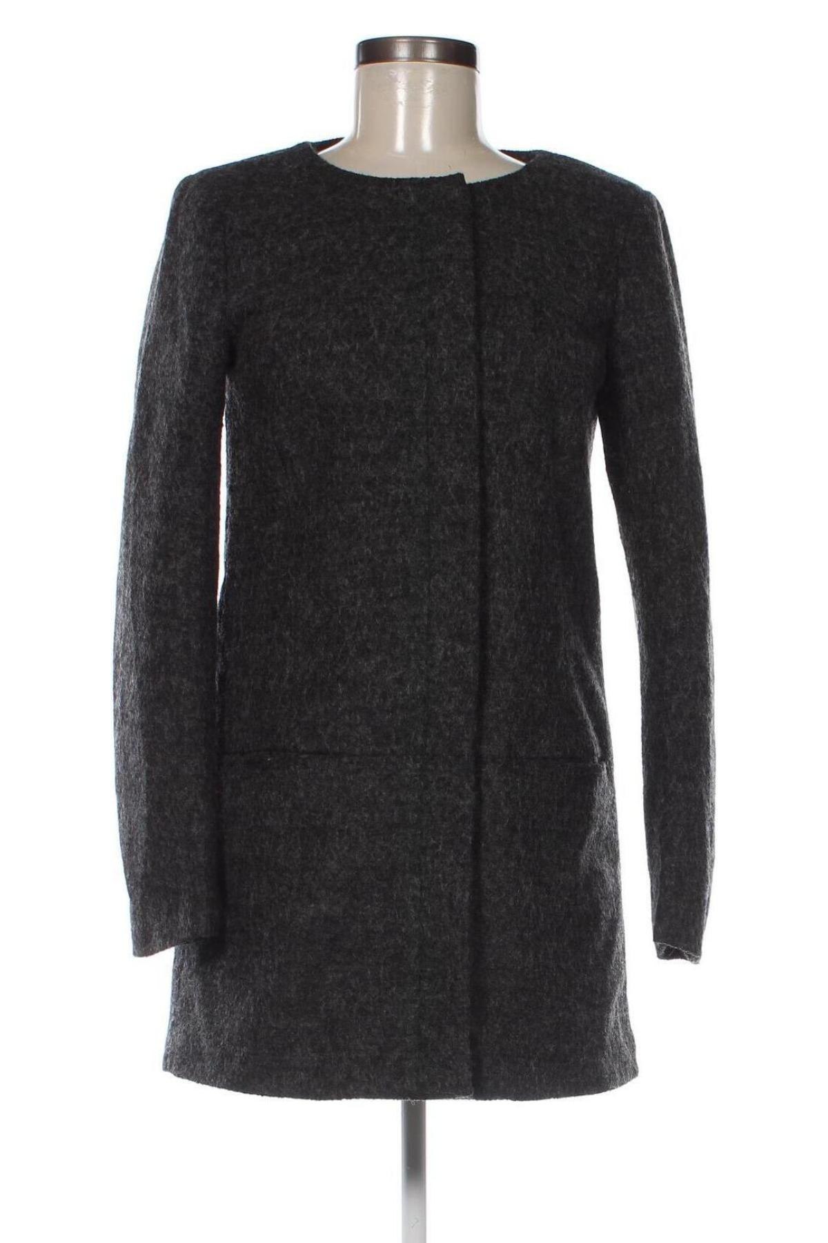 Γυναικείο παλτό ONLY, Μέγεθος S, Χρώμα Γκρί, Τιμή 18,37 €