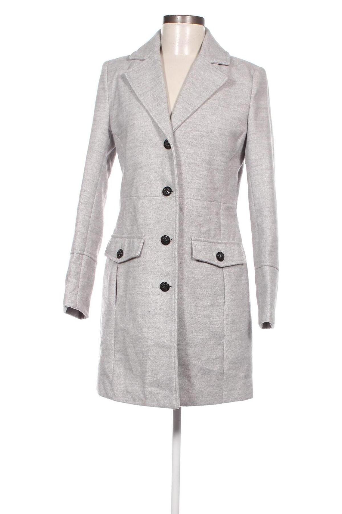 Γυναικείο παλτό Orsay, Μέγεθος XS, Χρώμα Γκρί, Τιμή 35,74 €